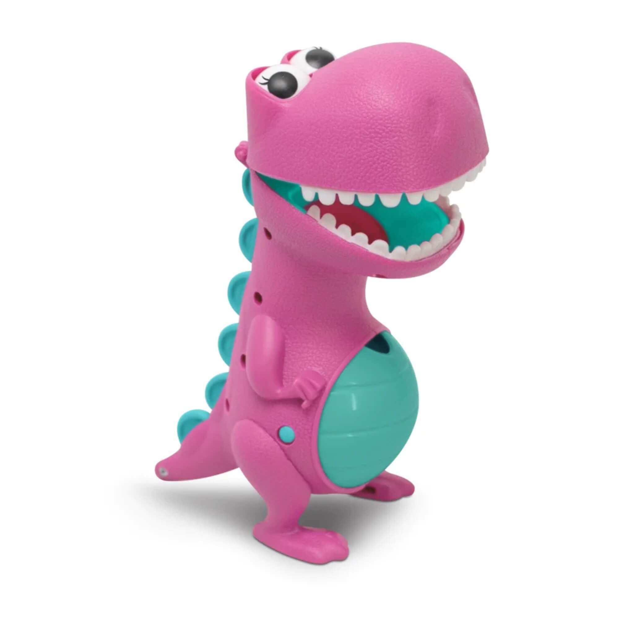 Boneco Infantil Tina Rex Papa Tudo Dinossauro Elka - 1299