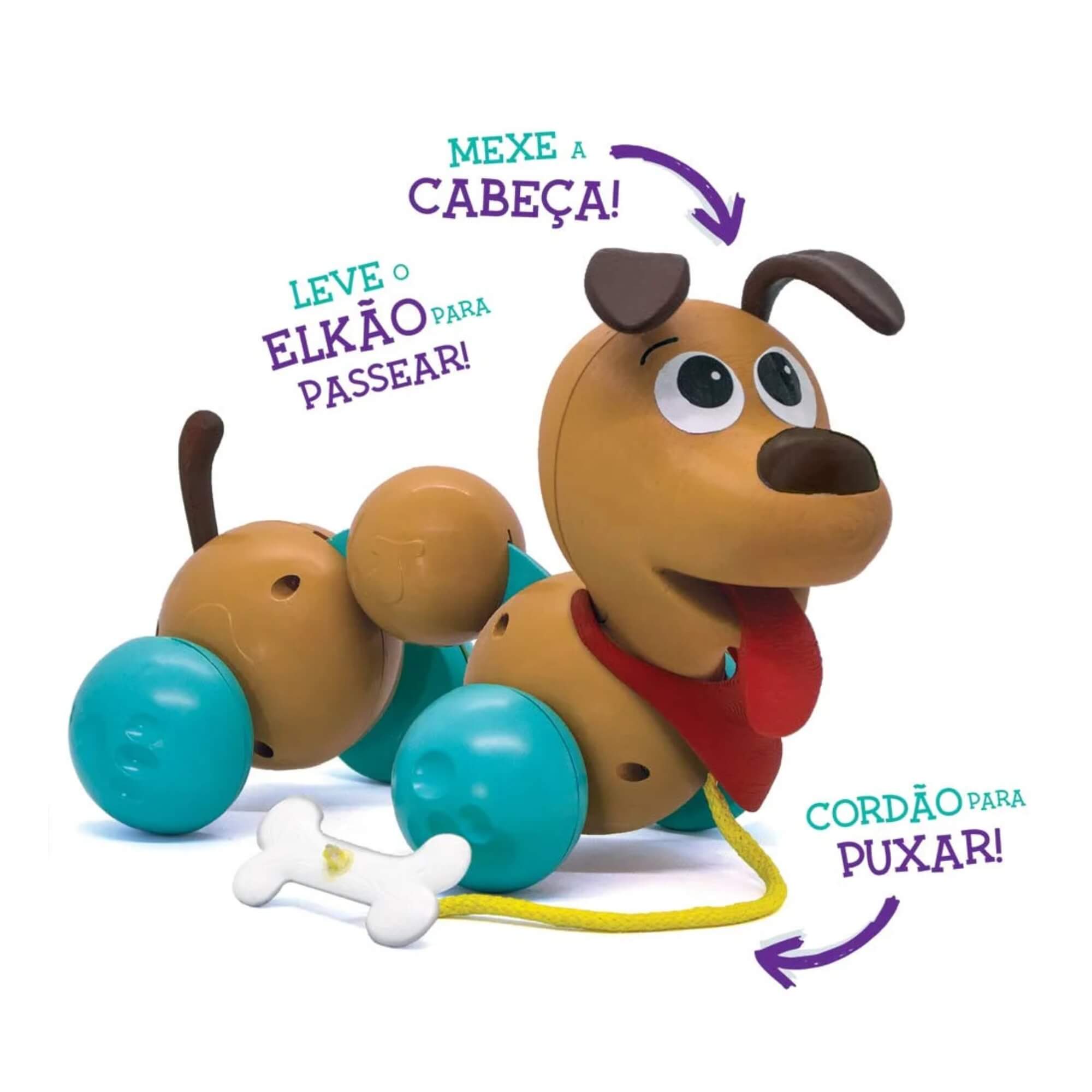 Brinquedo Infantil Elkão - Quer Passear! Elka - 1122