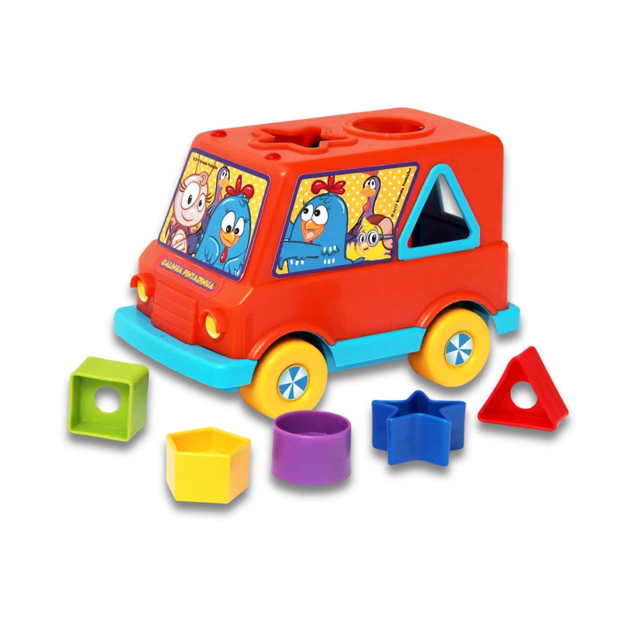 Brinquedo Infantil Baby Van Galinha Pintadinha +12 meses Elka - 857