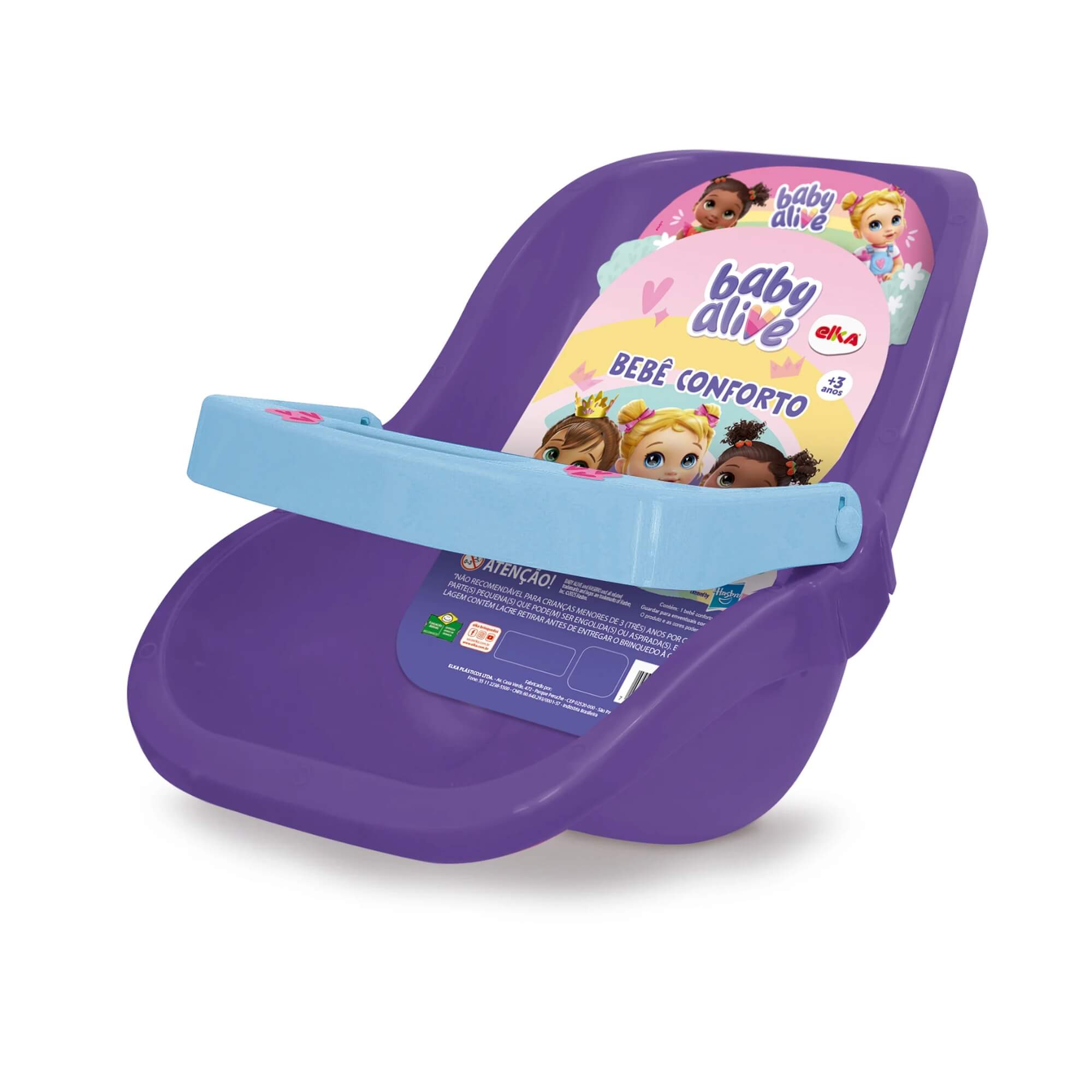 Brinquedo Infantil Bebê Conforto Baby Alive Elka - 1318