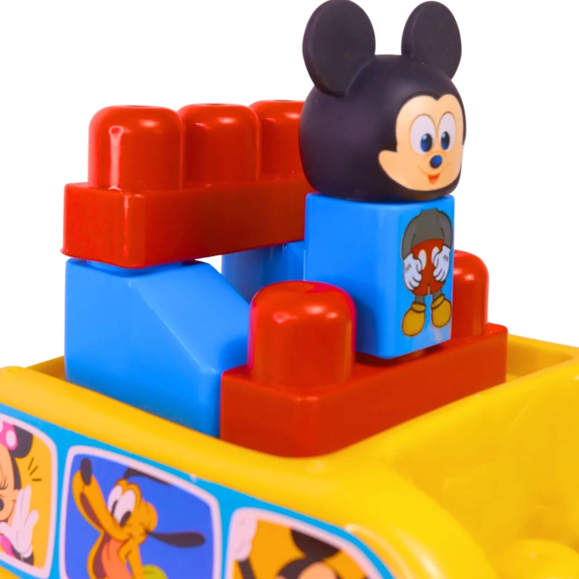 Brinquedo Infantil Blocos Mágicos Van do Mickey Disney (Cores Sortidas) Elka - 1321