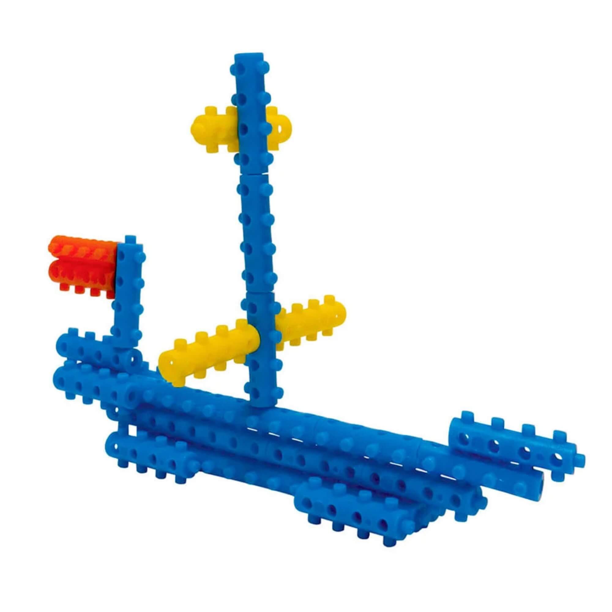 Brinquedo Infantil Pinos Mágicos 100 Peças Coloridas para Construir e Criar Elka - 483
