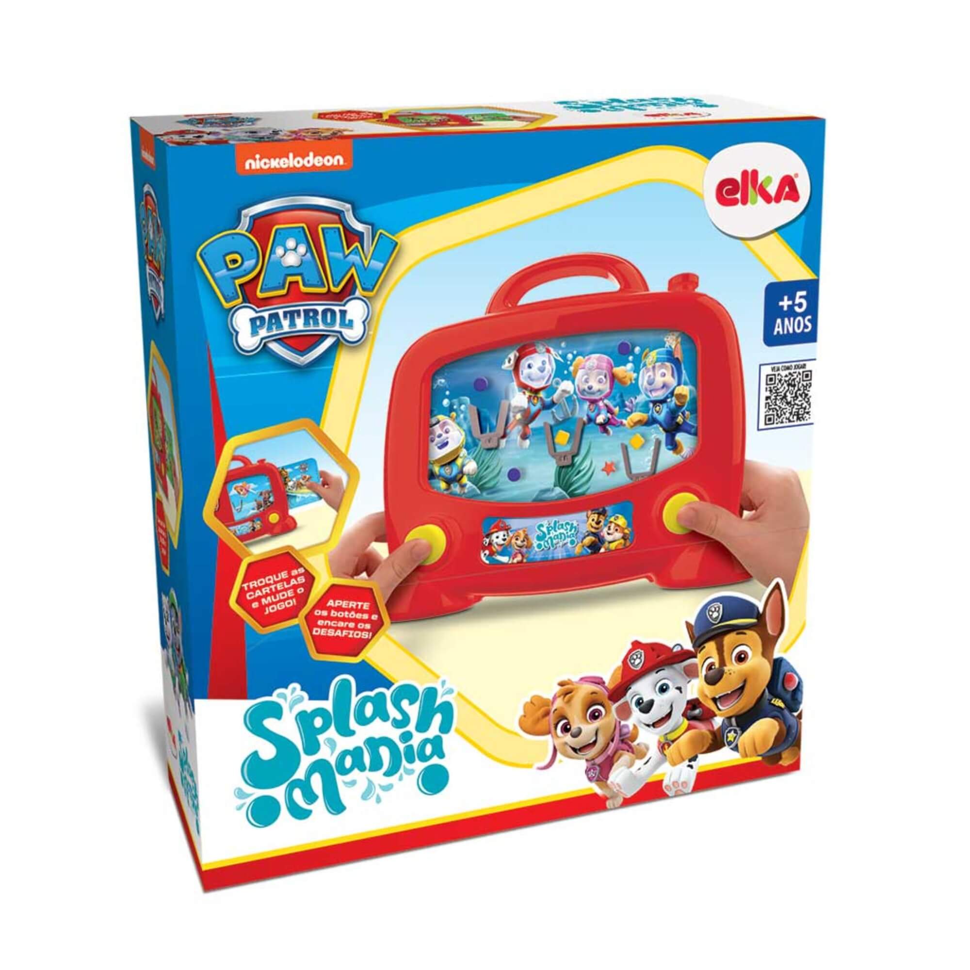 Brinquedo Infantil Aquaplay Splash Mania Patrulha Canina Elka - 1275