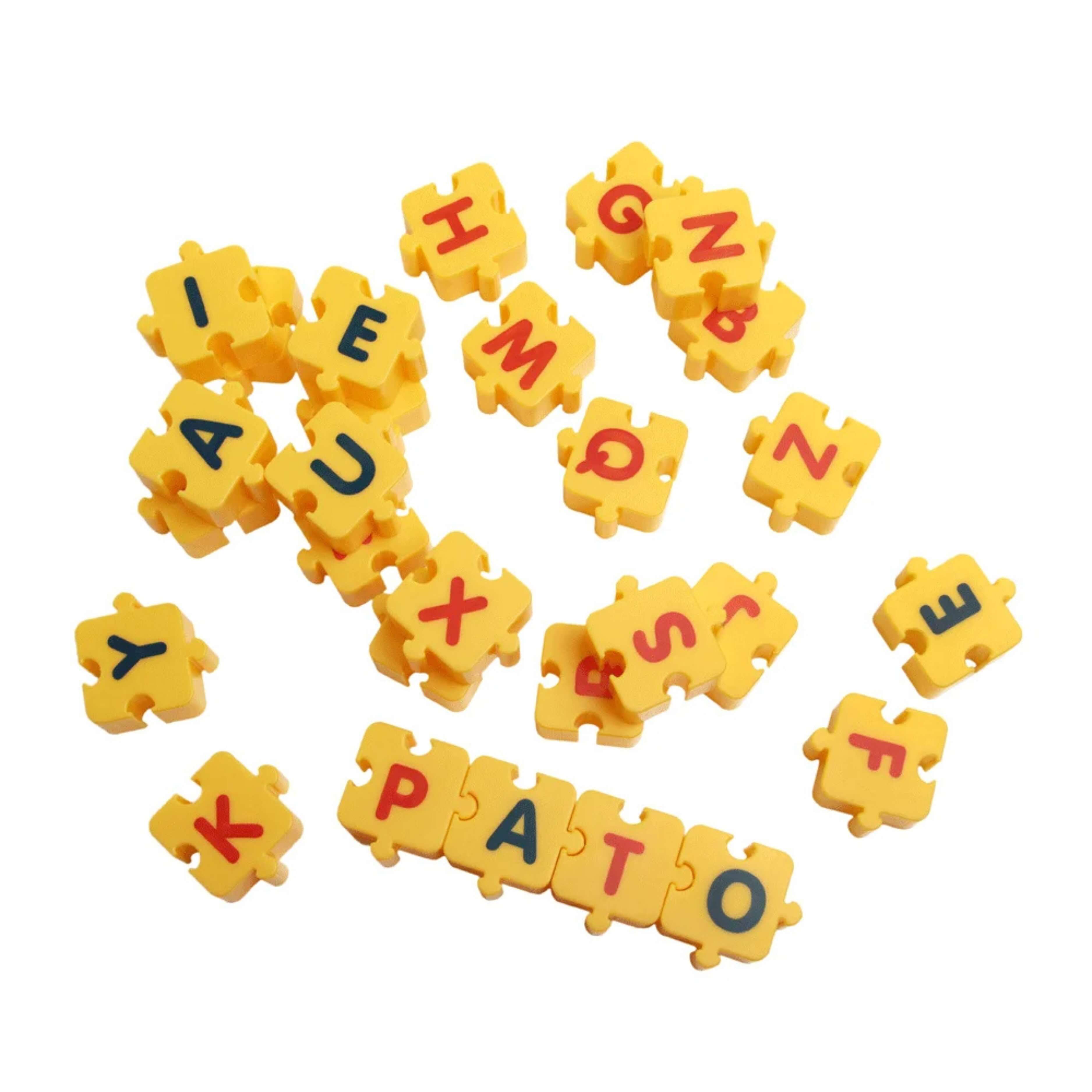Brinquedo Educativo Kit Letras Alfabeto 28 Peças Elka - 840