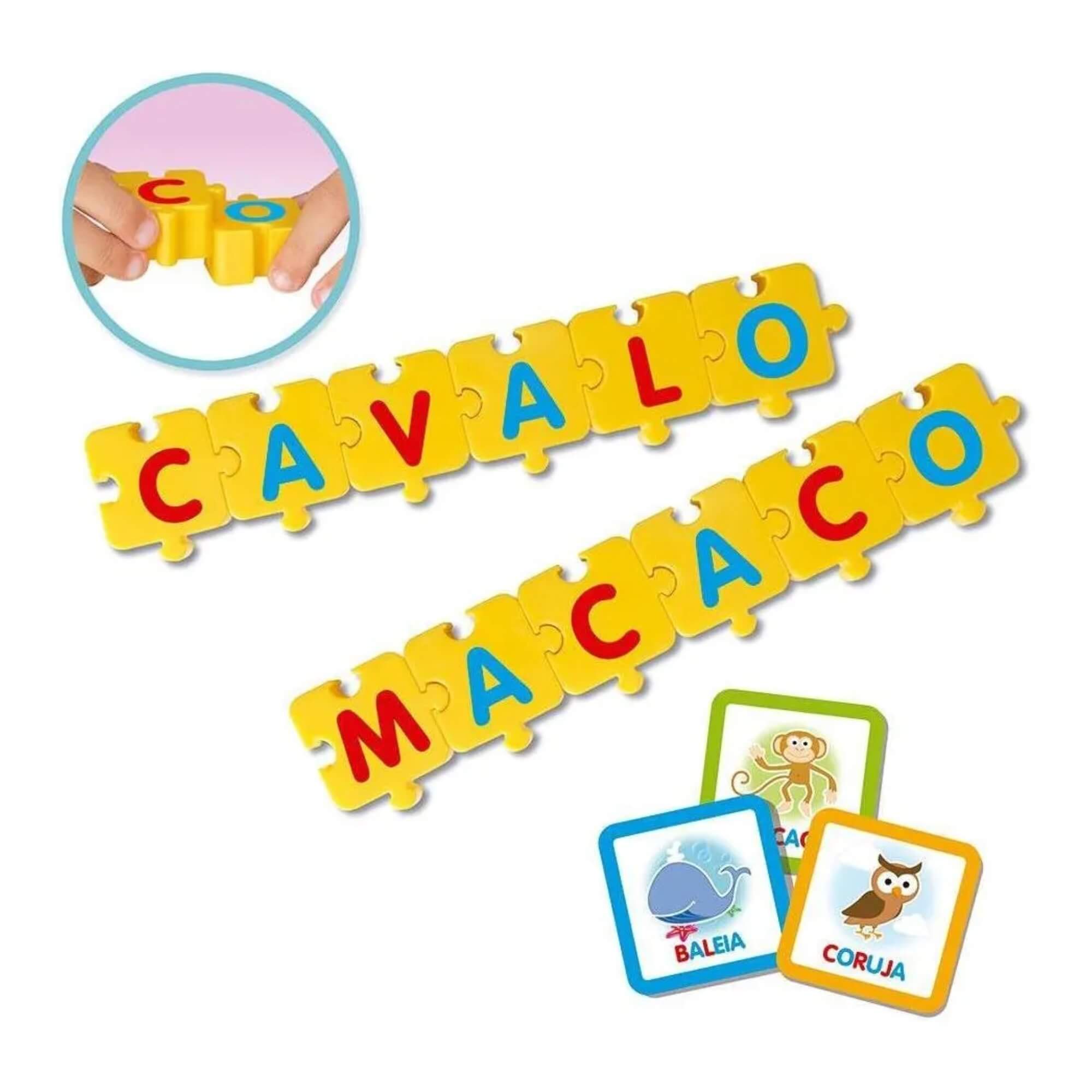 Jogo Educativo Monta Palavras Multidisciplinar Elka - 769