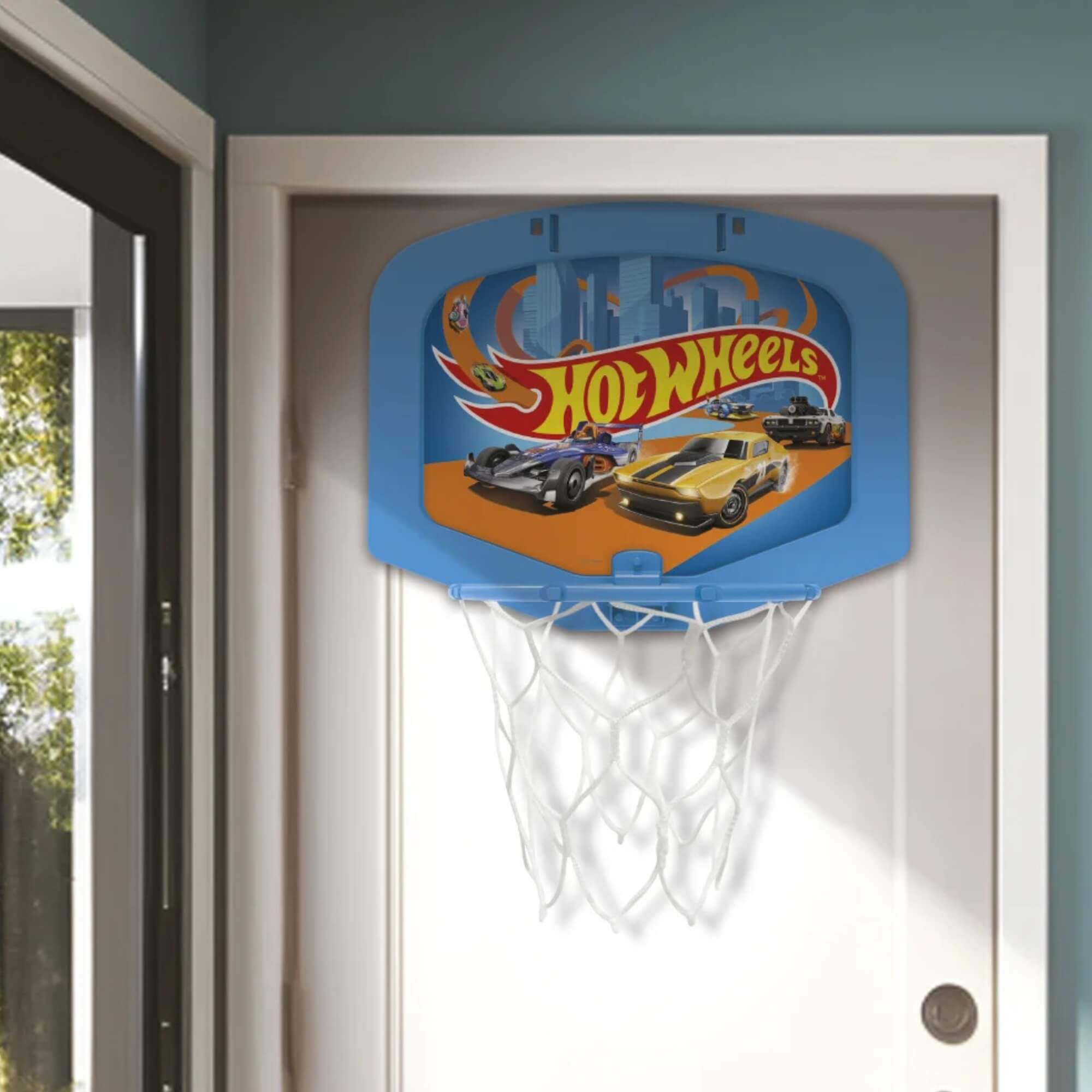 Brinquedo Infantil Cesta de Basquete Hot Wheels Elka - 1327