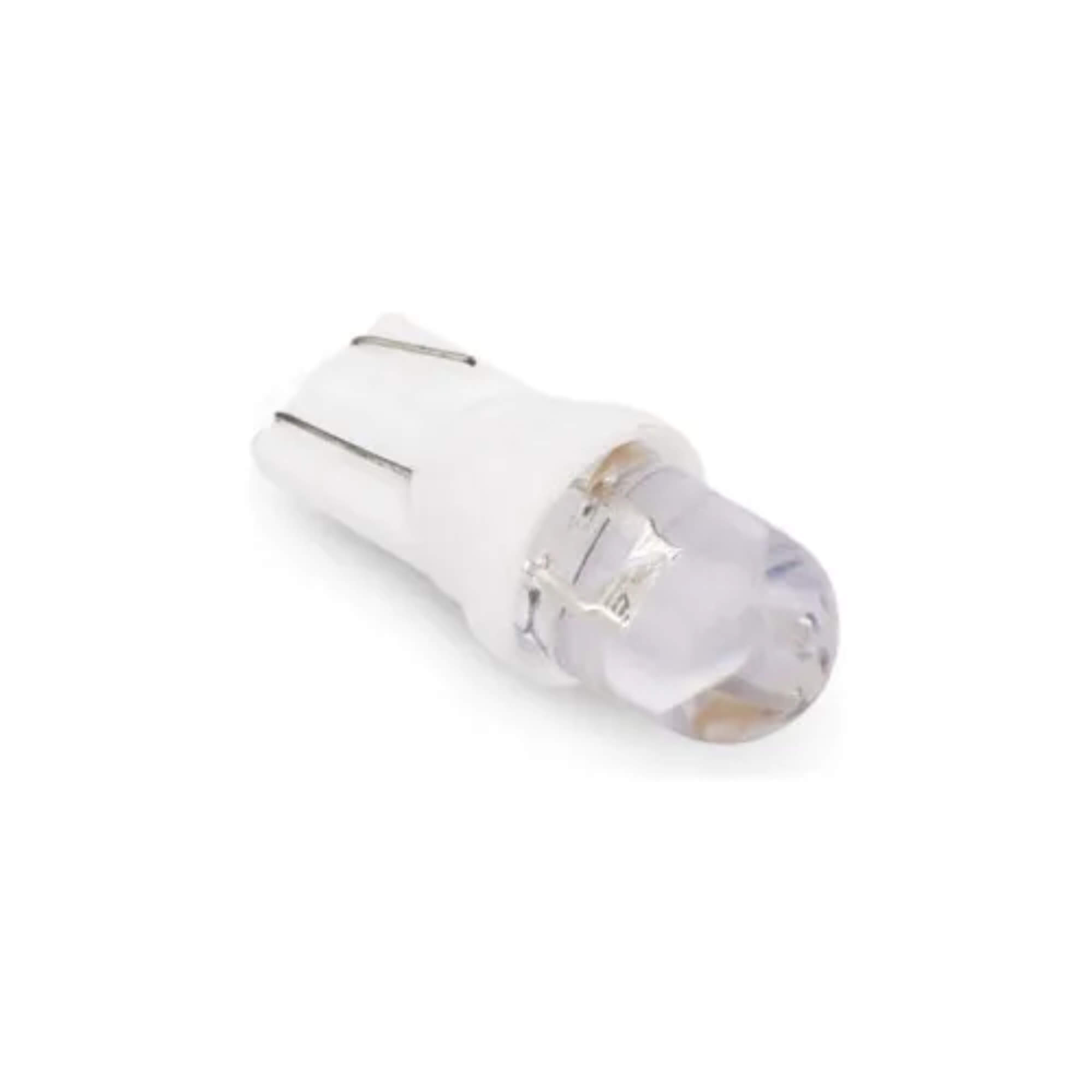 Par Lâmpadas Led Pingo T10 1 Led Convex 12v 6000k c/ Conector W2,1 X 9,5d - T1 Tarponn - TP-5315