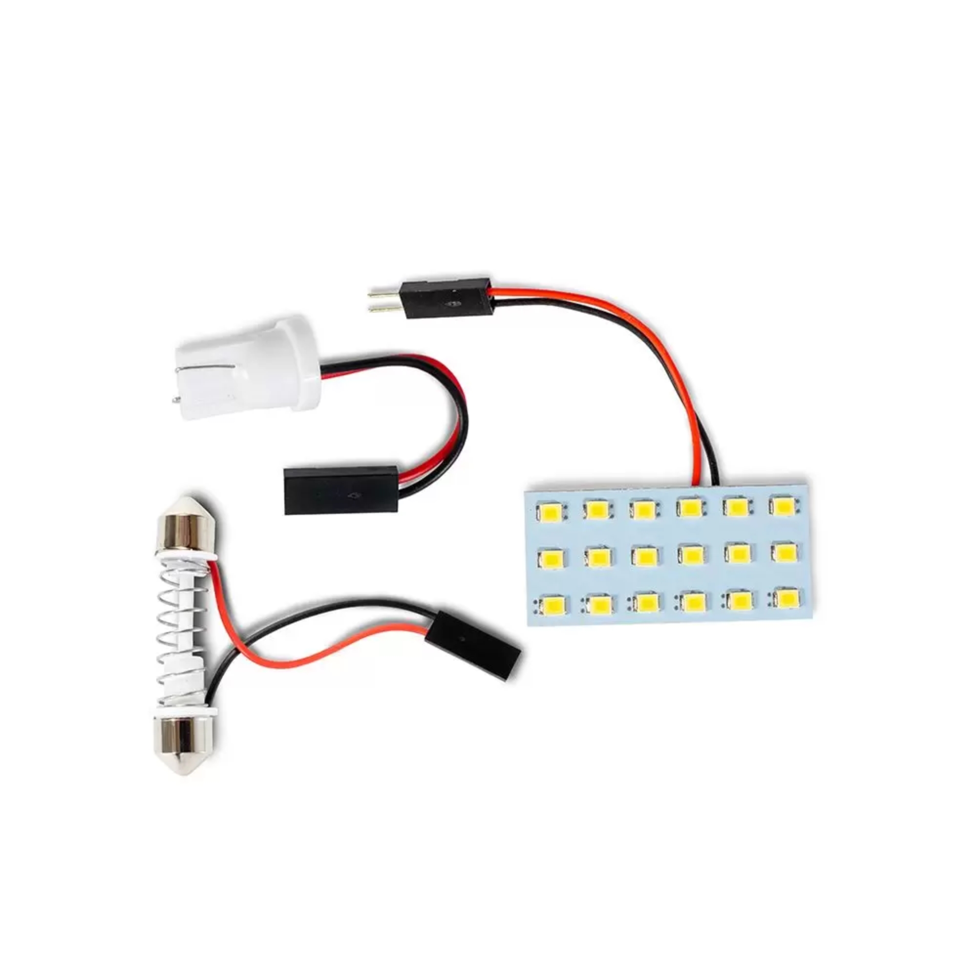 Lâmpada LED Placa Torpedo F-3528-18SMD com 2 Conectores Tarponn - TP-5018