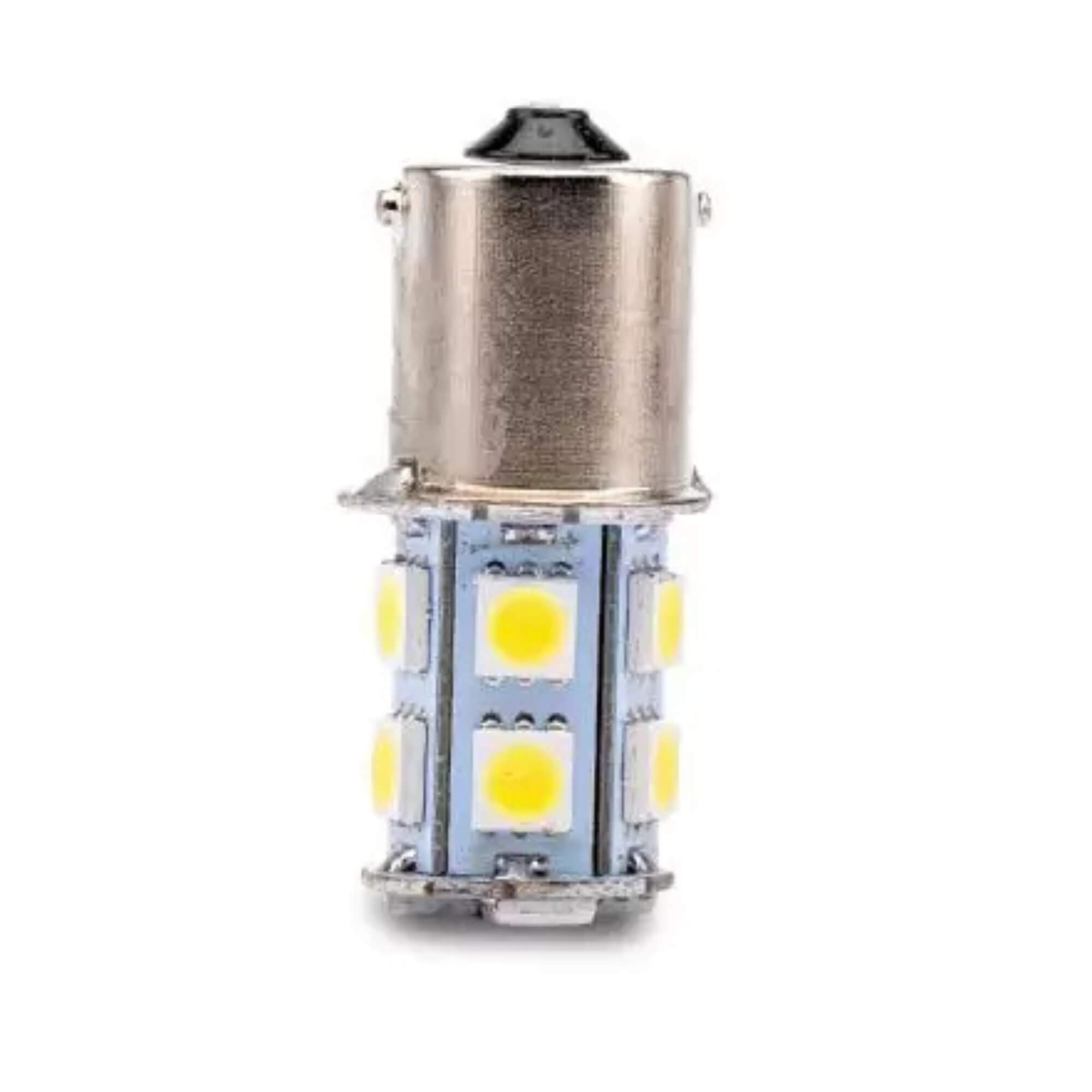 Par de Lâmpadas LED 1141 Ba15S-5050-13SMD 1 Polo 12V 6000k Tarponn - TP-5009