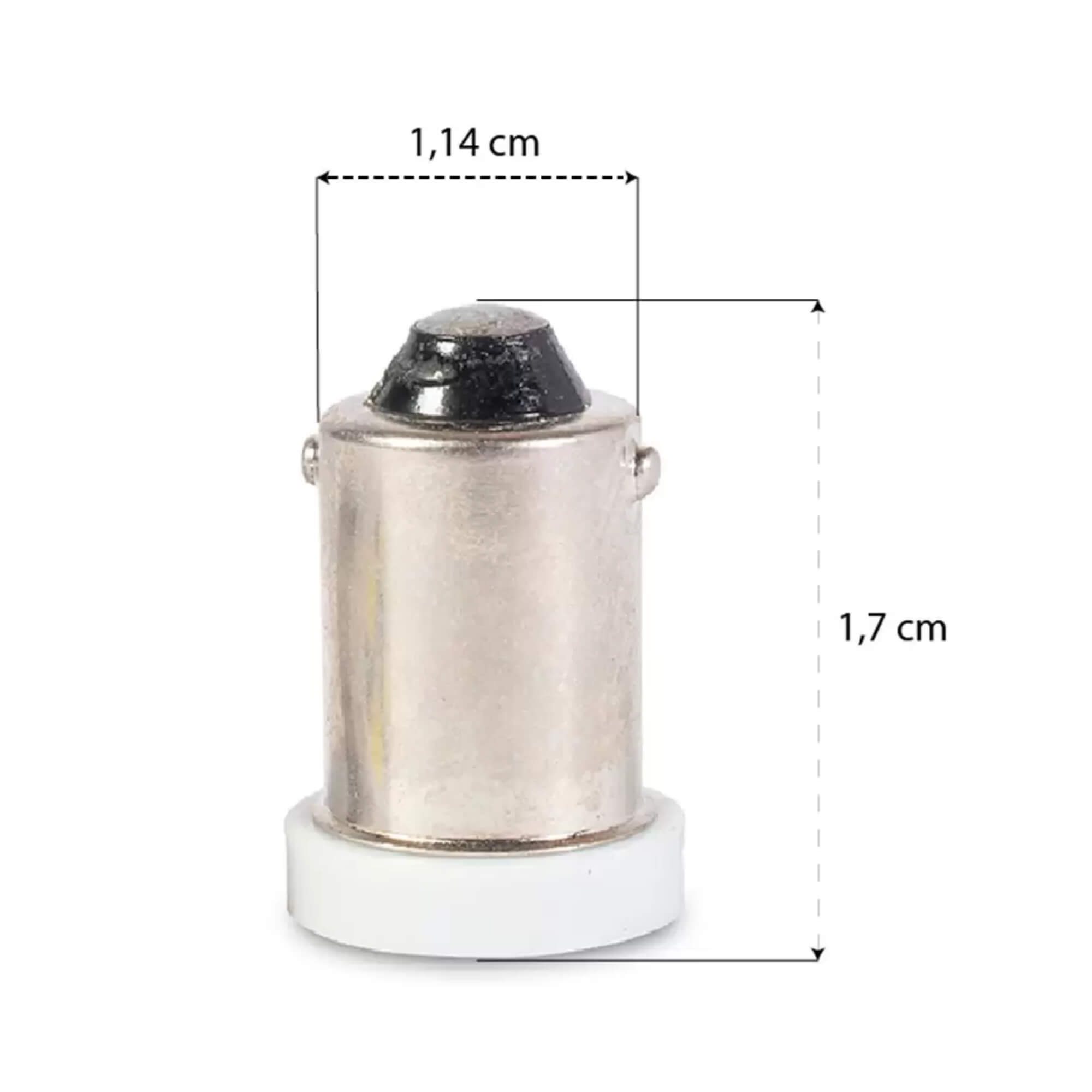 Par de Lâmpadas LED 69 Ba9S-3528-4SMD 12v 6000k Tarponn - TP-5043
