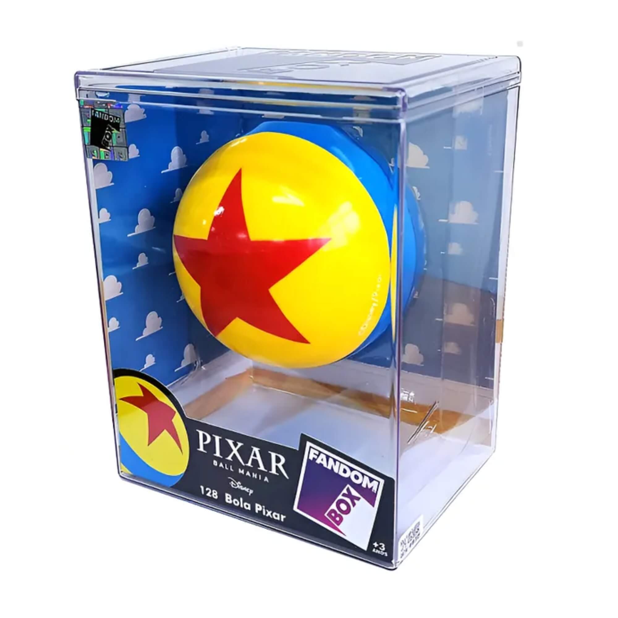 Fandom Box Bola Clássica Pixar - Colecionável Coleção Ball Mania Pixar Líder - 3564