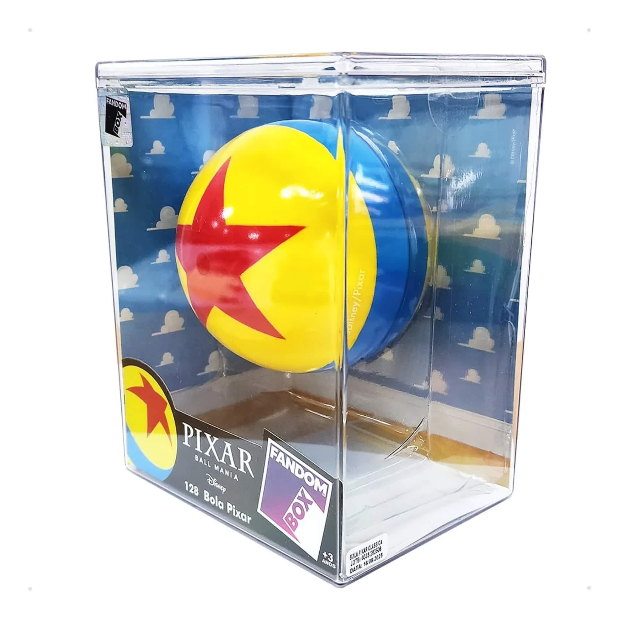 Fandom Box Bola Clássica Pixar - Colecionável Coleção Ball Mania Pixar Líder - 3564