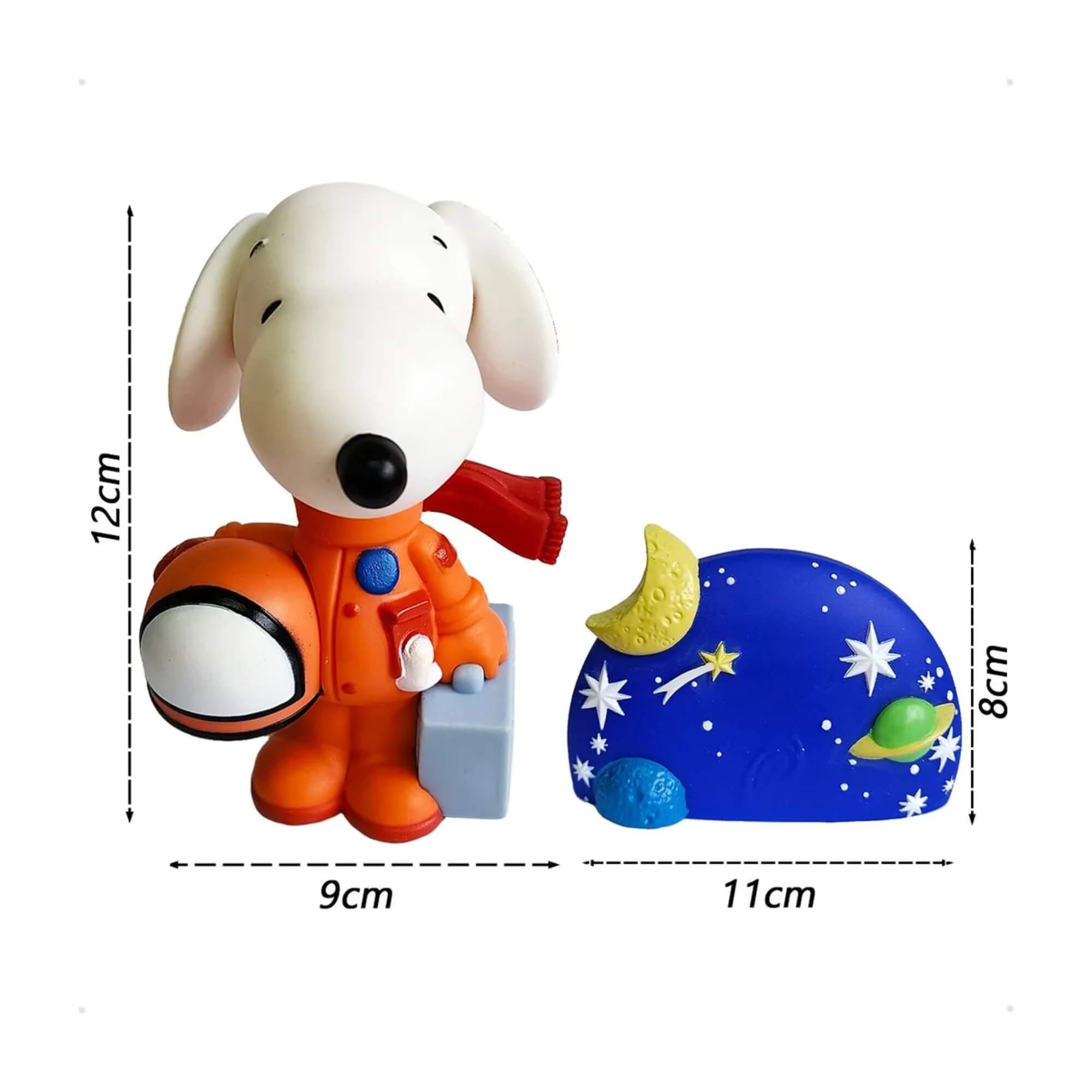 Fandom Box Peanuts - Snoopy Astronauta - Boneco Colecionável Coleção 75 Anos Líder - 3513