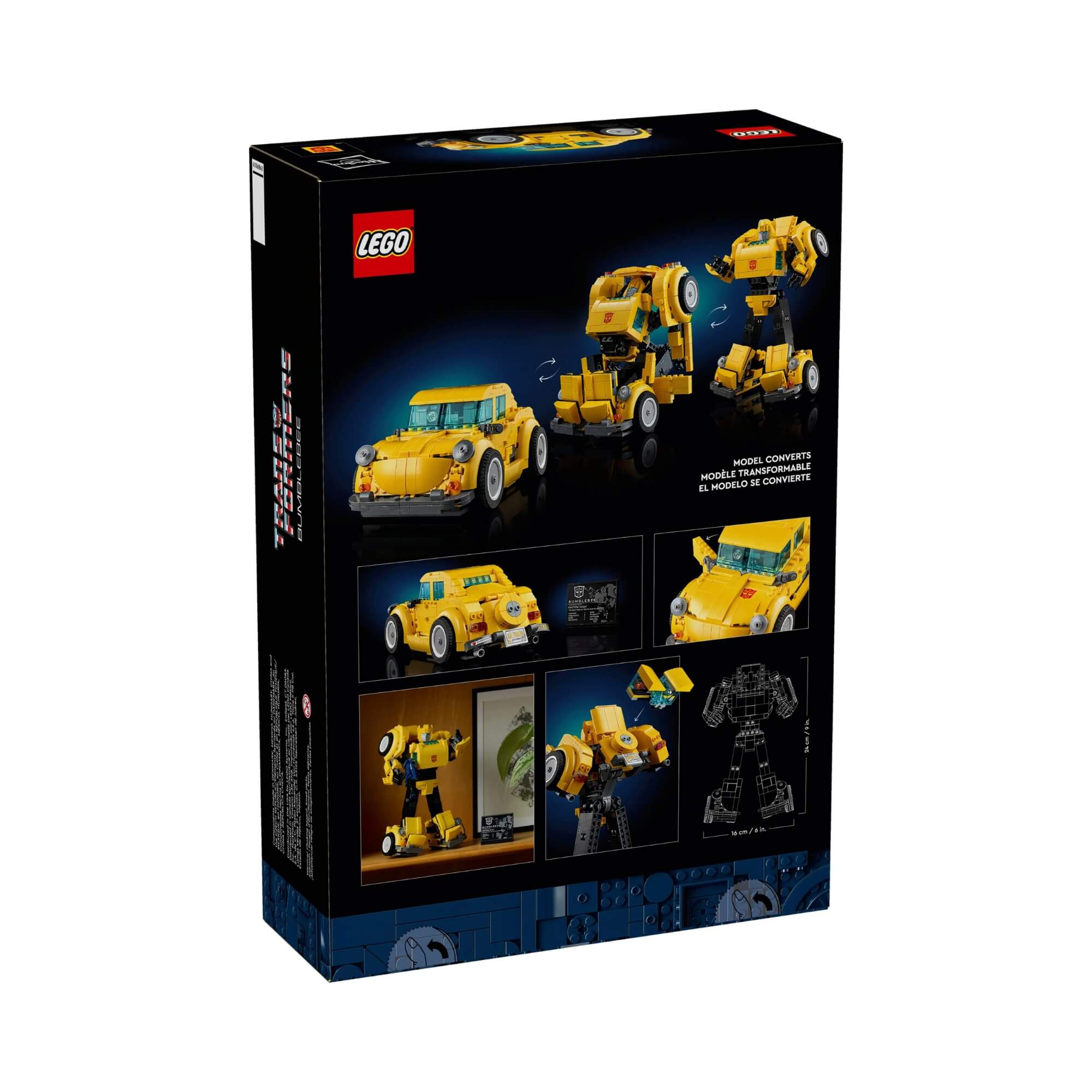 LEGO Icons Transformers Bumblebee 950 Peças - 4111110338