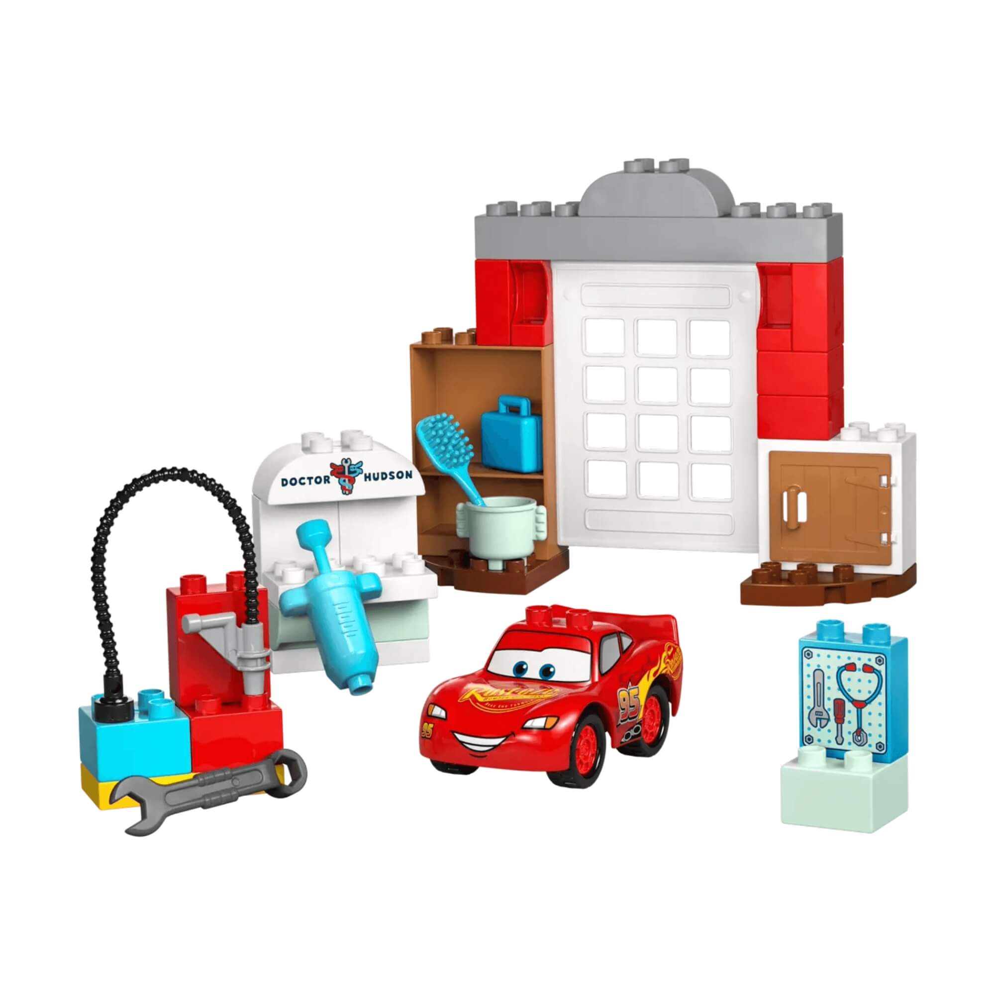 LEGO DUPLO - Visita de McQueen à Doc's Garage 35 peças - 4111110456