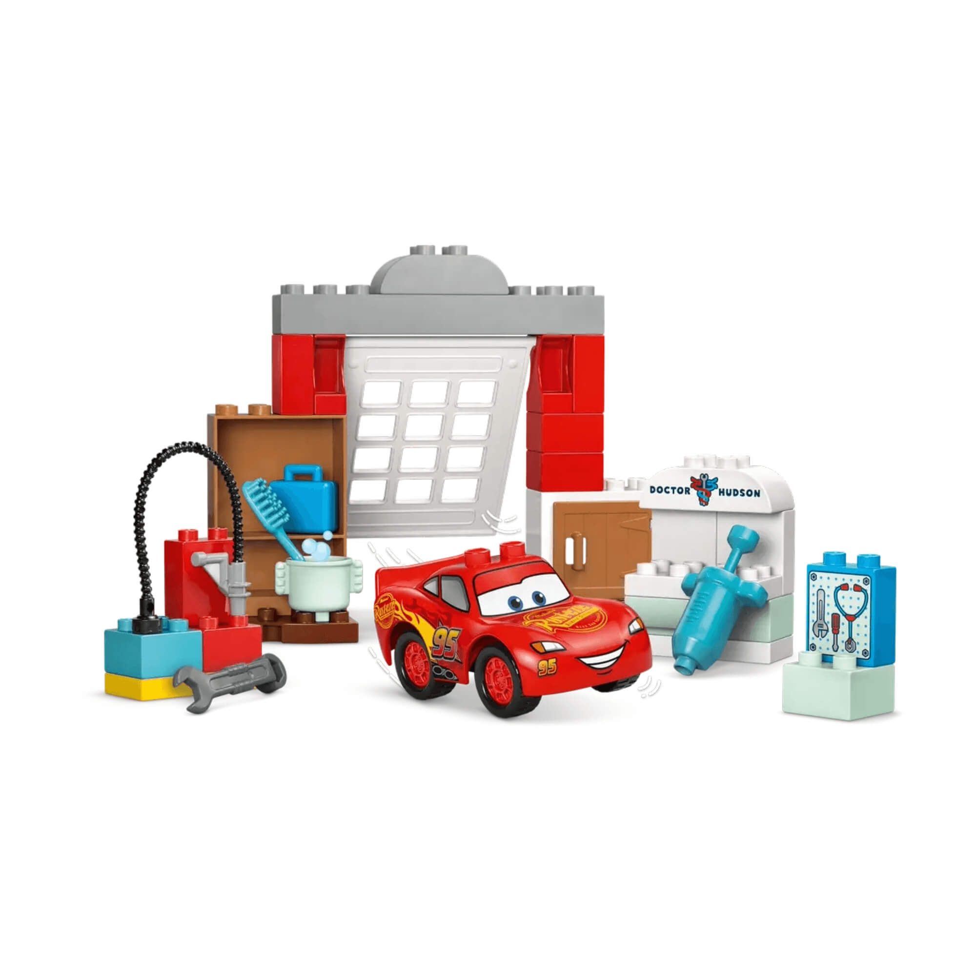 LEGO DUPLO - Visita de McQueen à Doc's Garage 35 peças - 4111110456