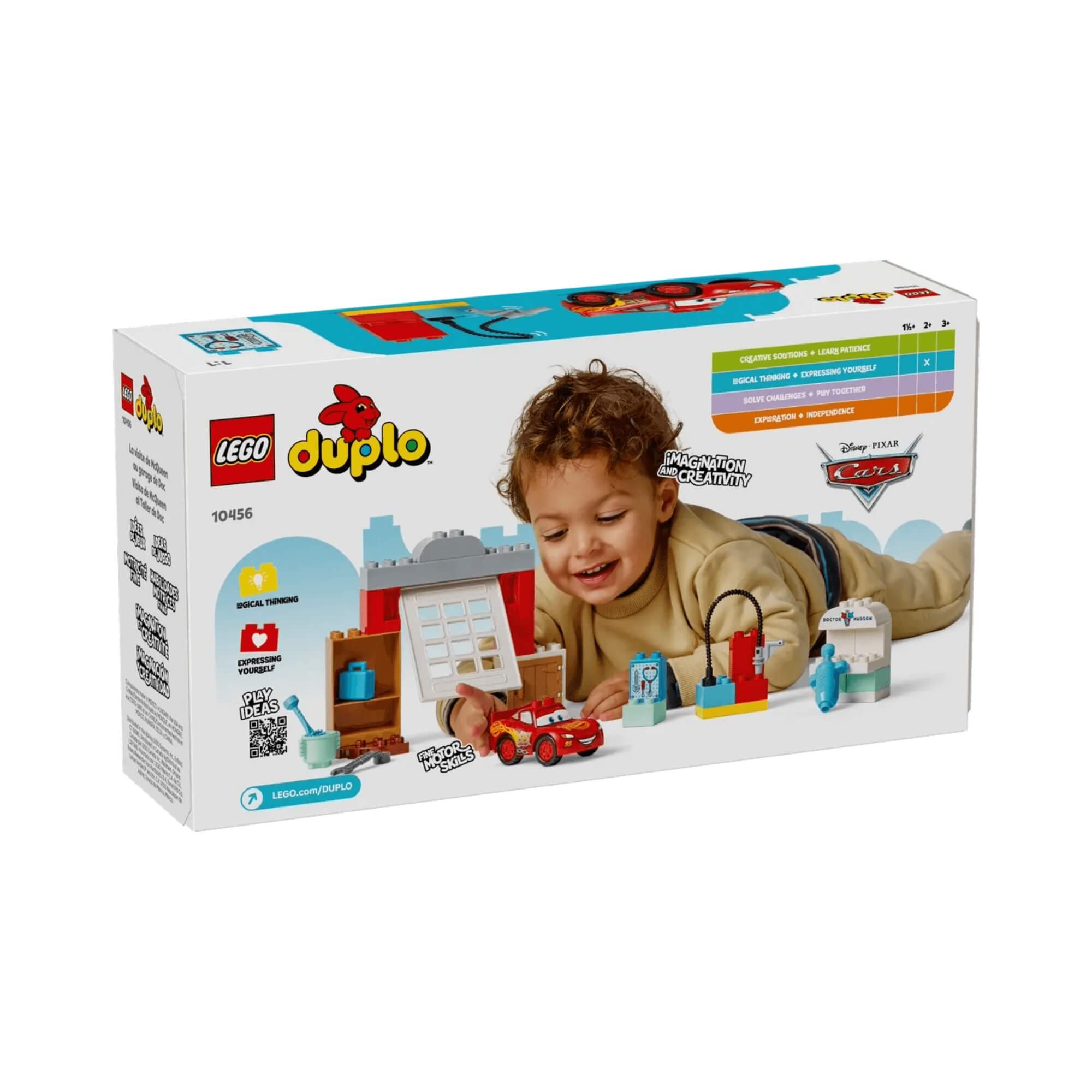 LEGO DUPLO - Visita de McQueen à Doc's Garage 35 peças - 4111110456