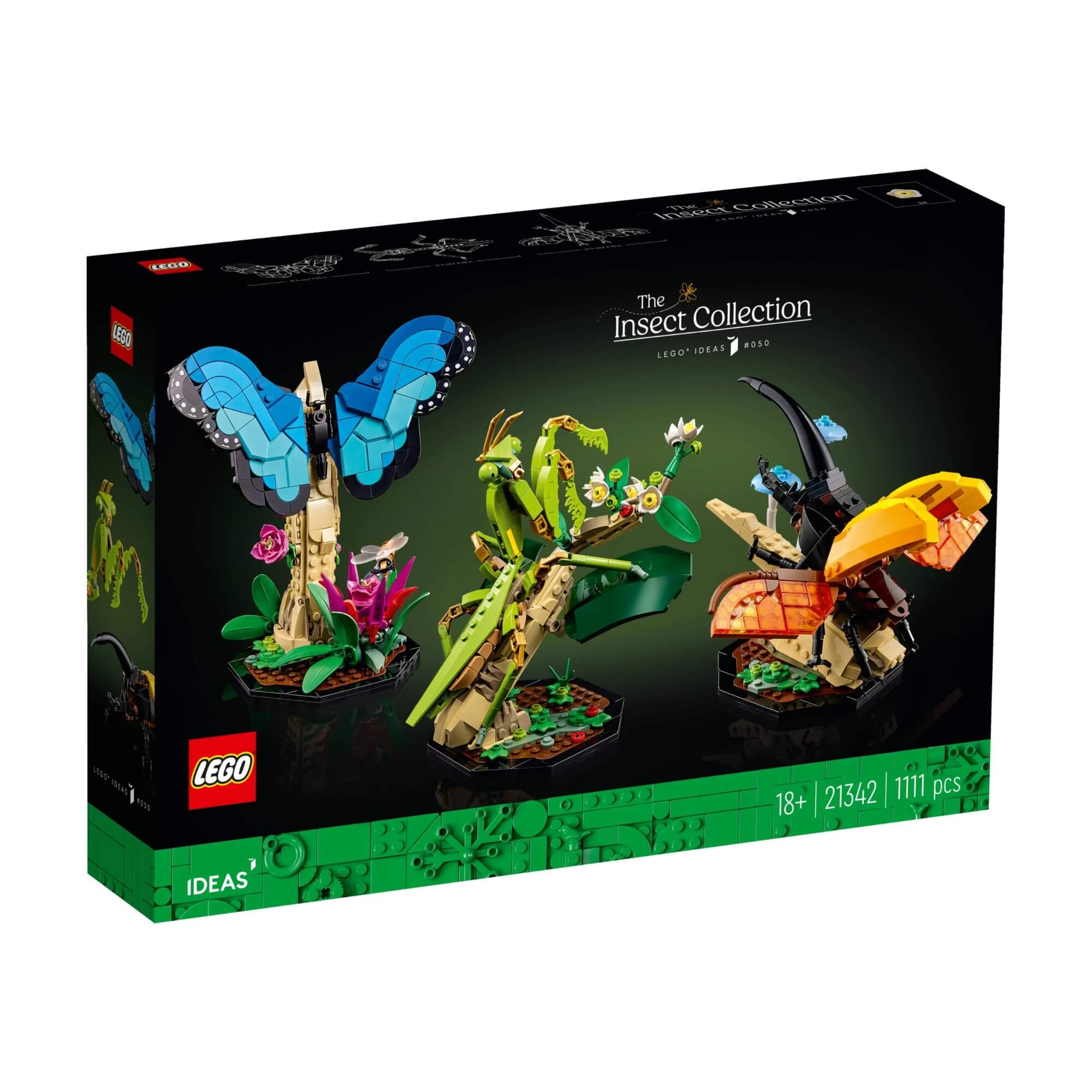 LEGO Ideas - A Coleção de Insetos 1111 peças - 4111121342