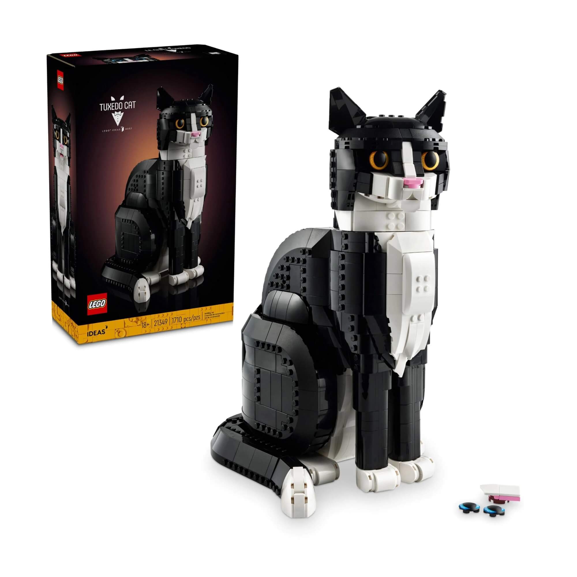 LEGO Ideas - Gato Negro de Smoking 1710 peças - 4111121349