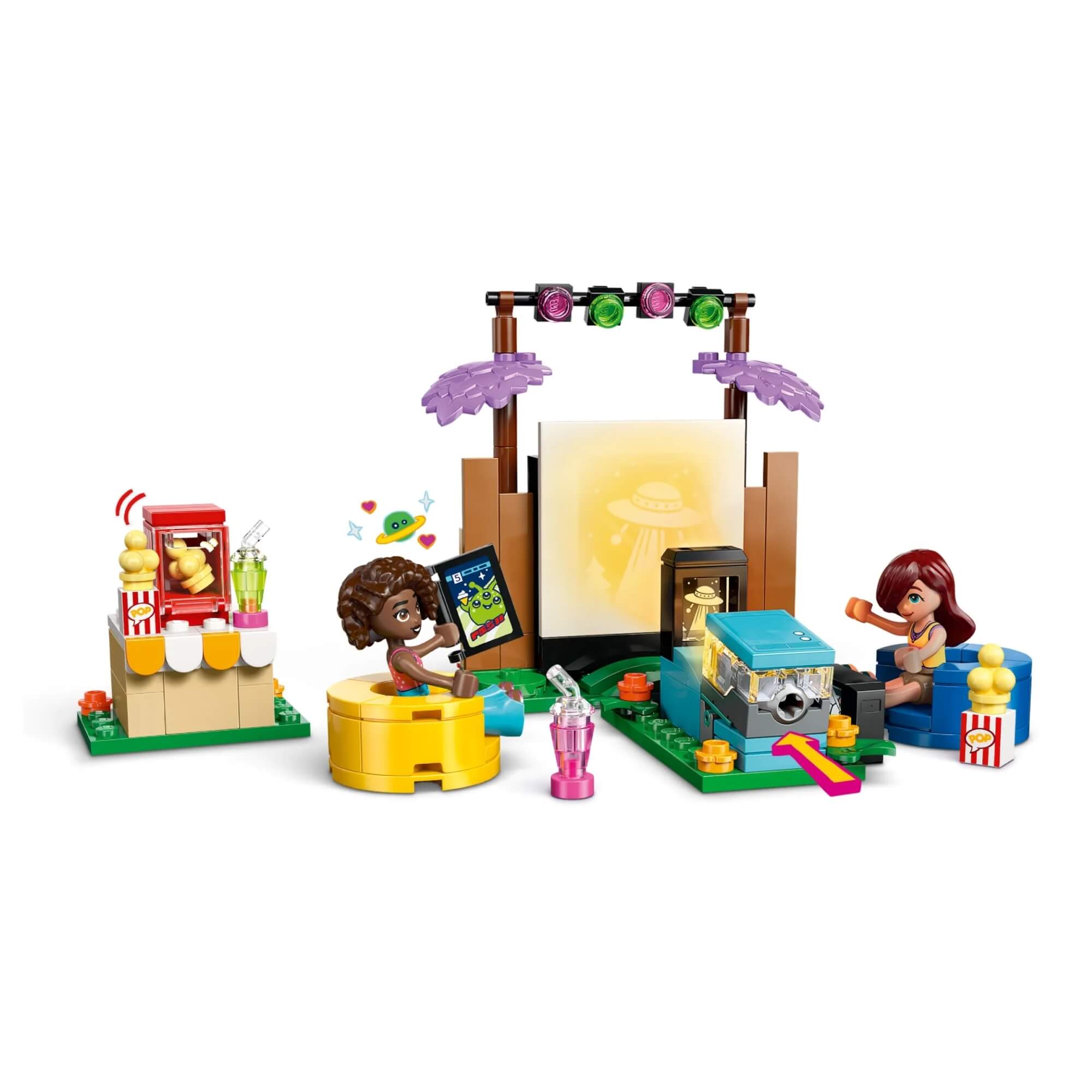 LEGO Friends - Noite de Cinema da Amizade c/ 154 peças - 4111142642