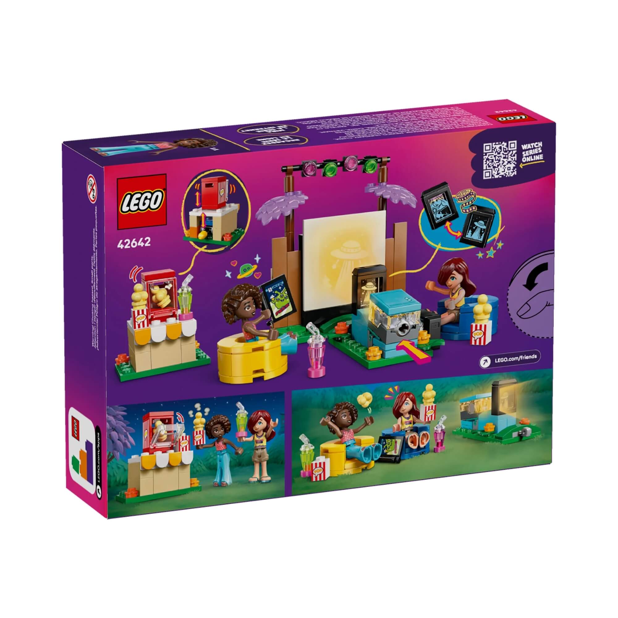 LEGO Friends - Noite de Cinema da Amizade c/ 154 peças - 4111142642