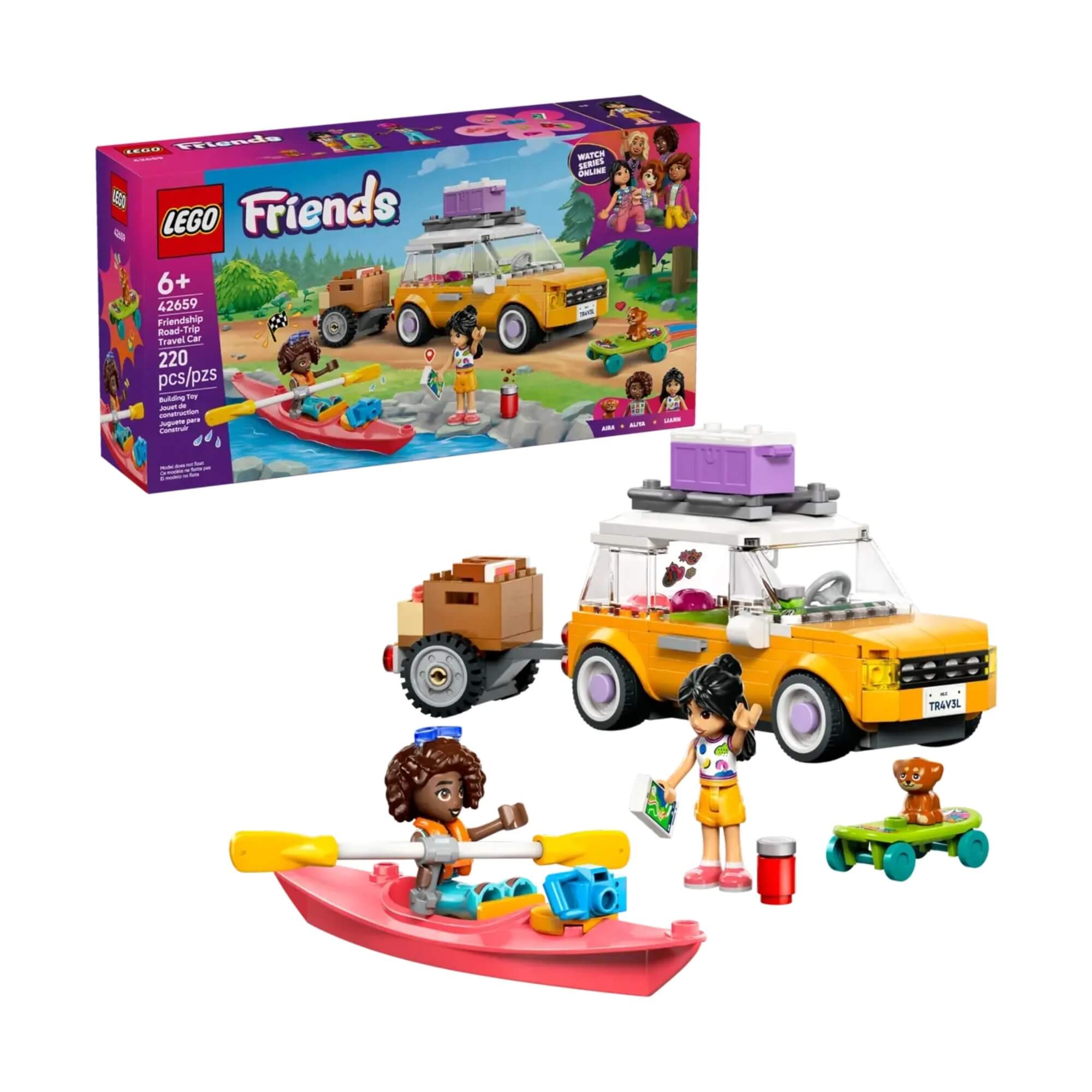 LEGO Friends - Viagem de carro com amiga 220 peças - 4111142659