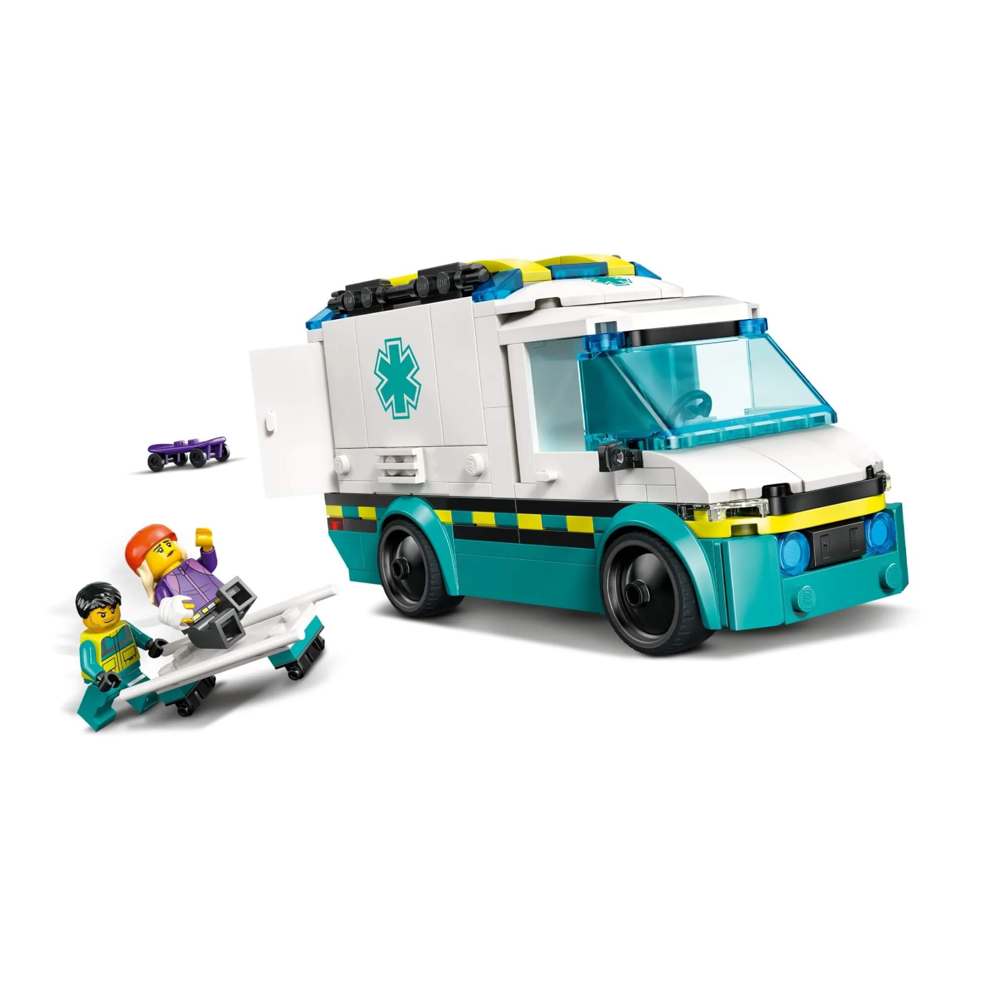 LEGO City - Ambulância de emergência com 184 peças - 4111160451
