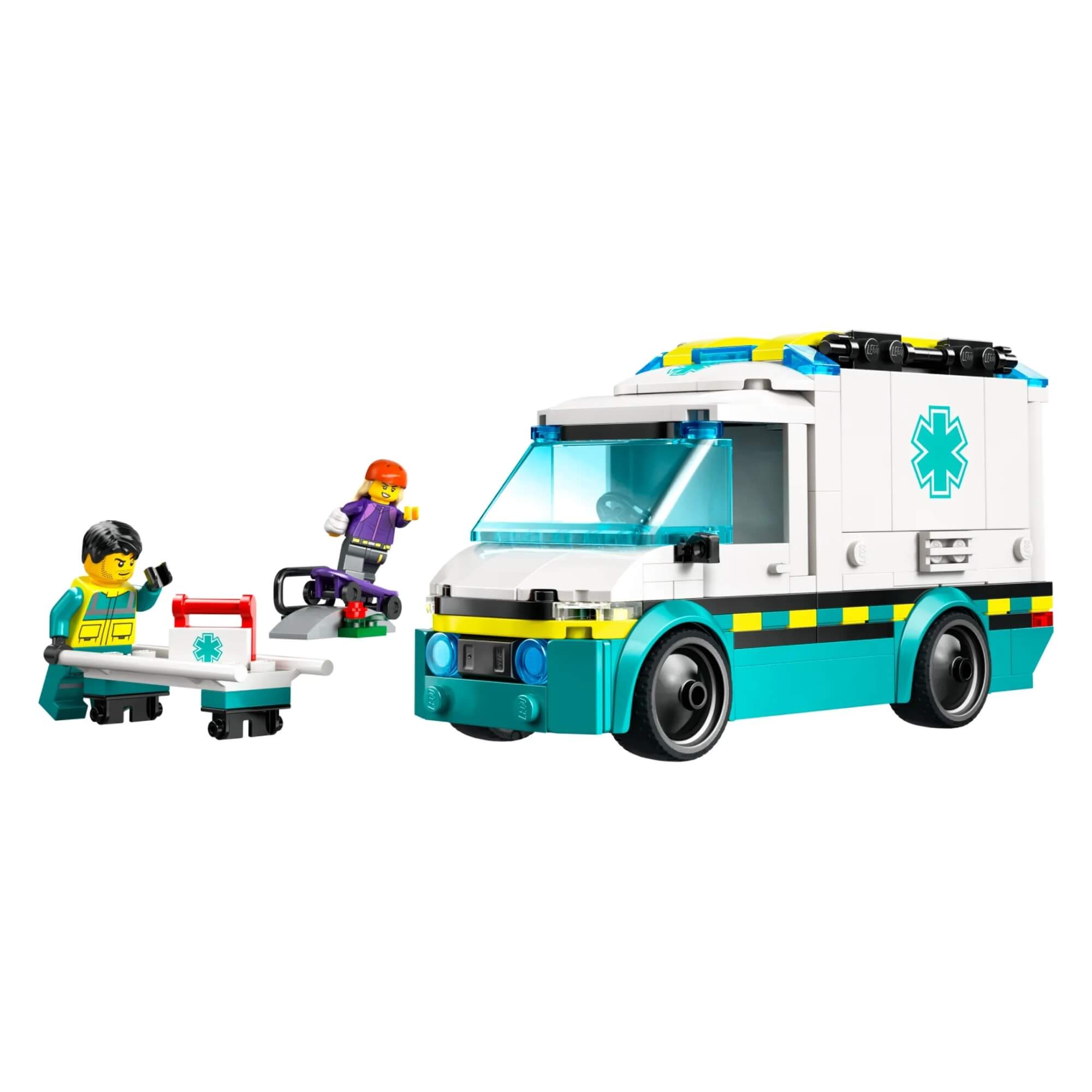 LEGO City - Ambulância de emergência com 184 peças - 4111160451