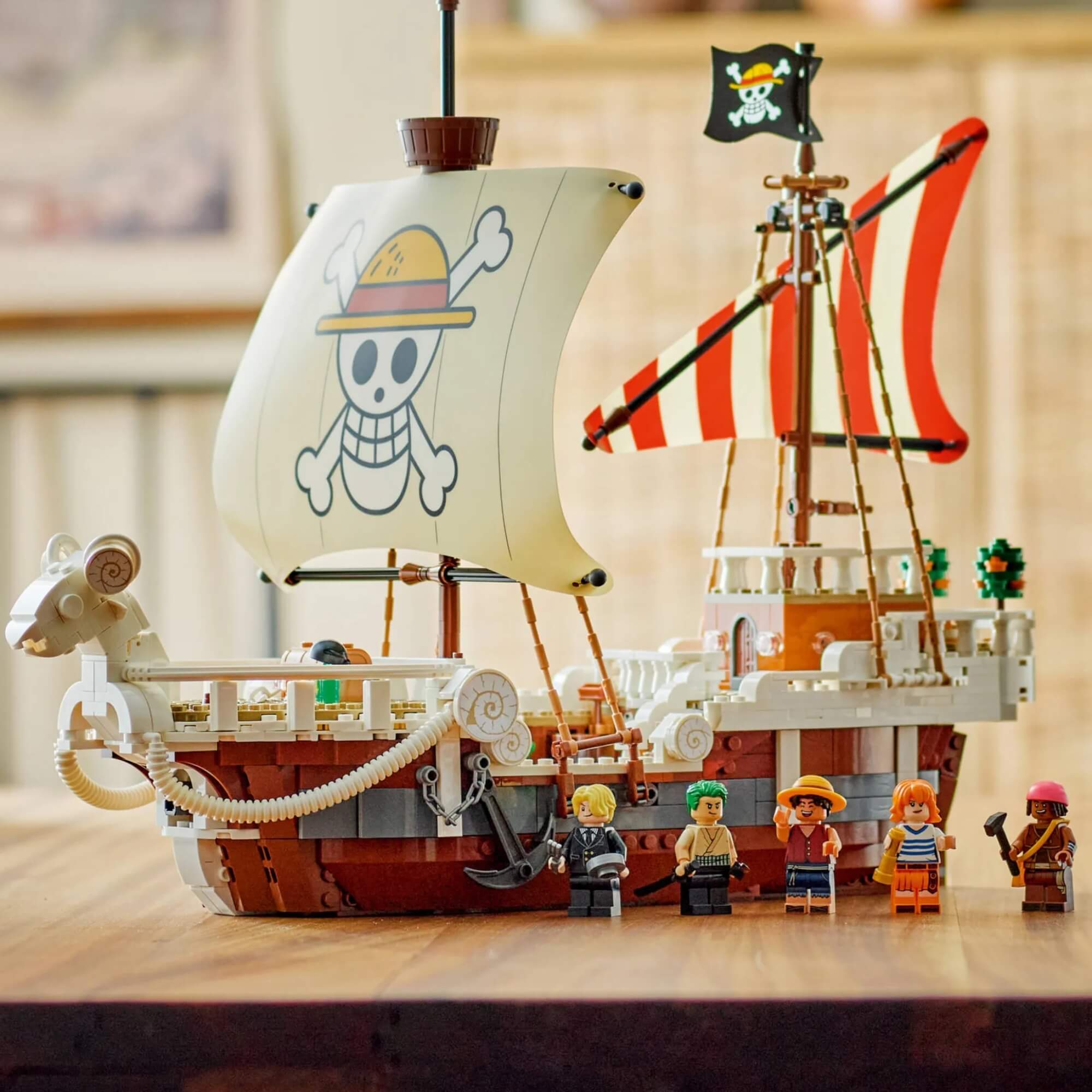 LEGO One Piece - O Navio Pirata Going Merry c/ 1376 peças - 4111175639