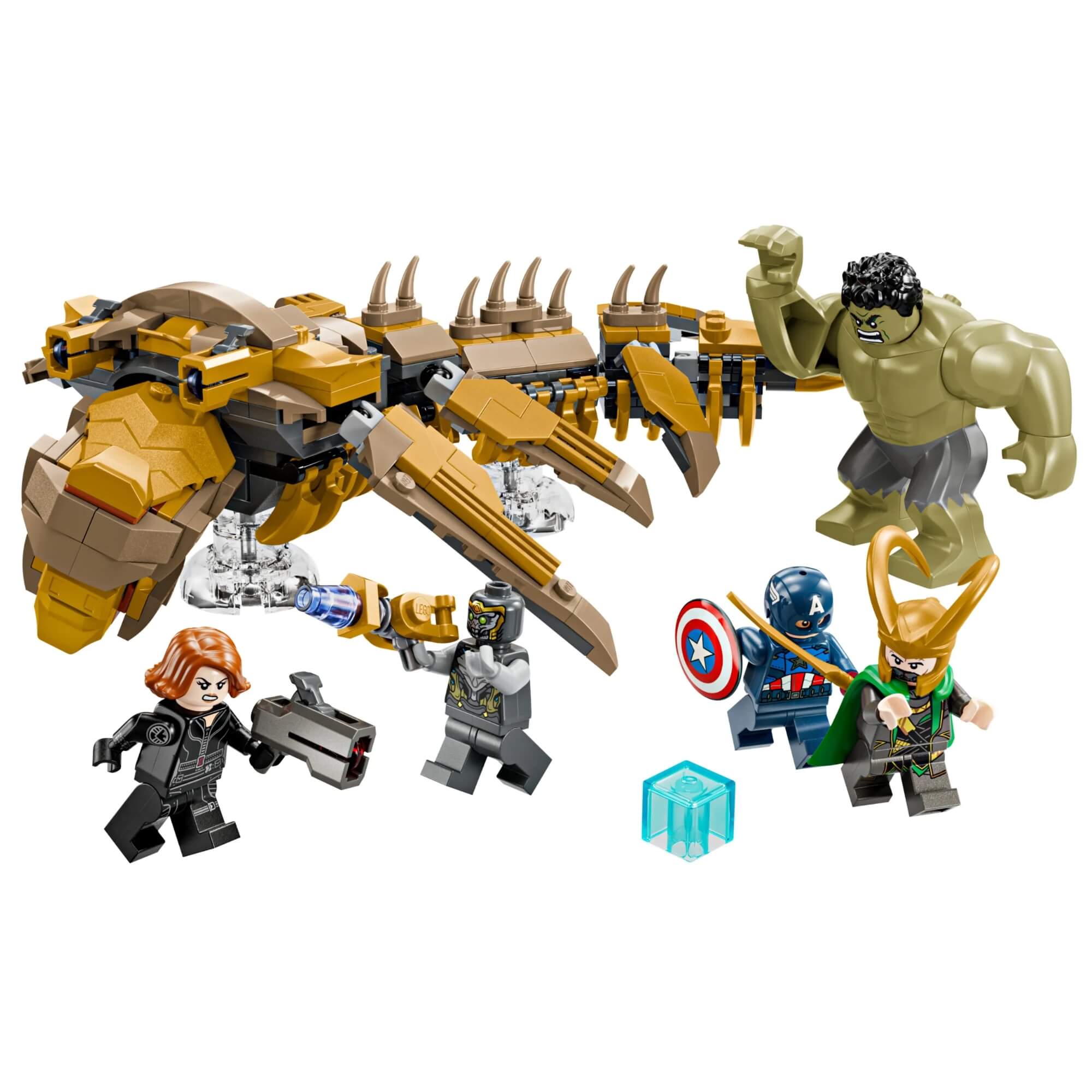 LEGO Marvel - Vingadores vs Leviatã c/ 347 Peças - 4111176290