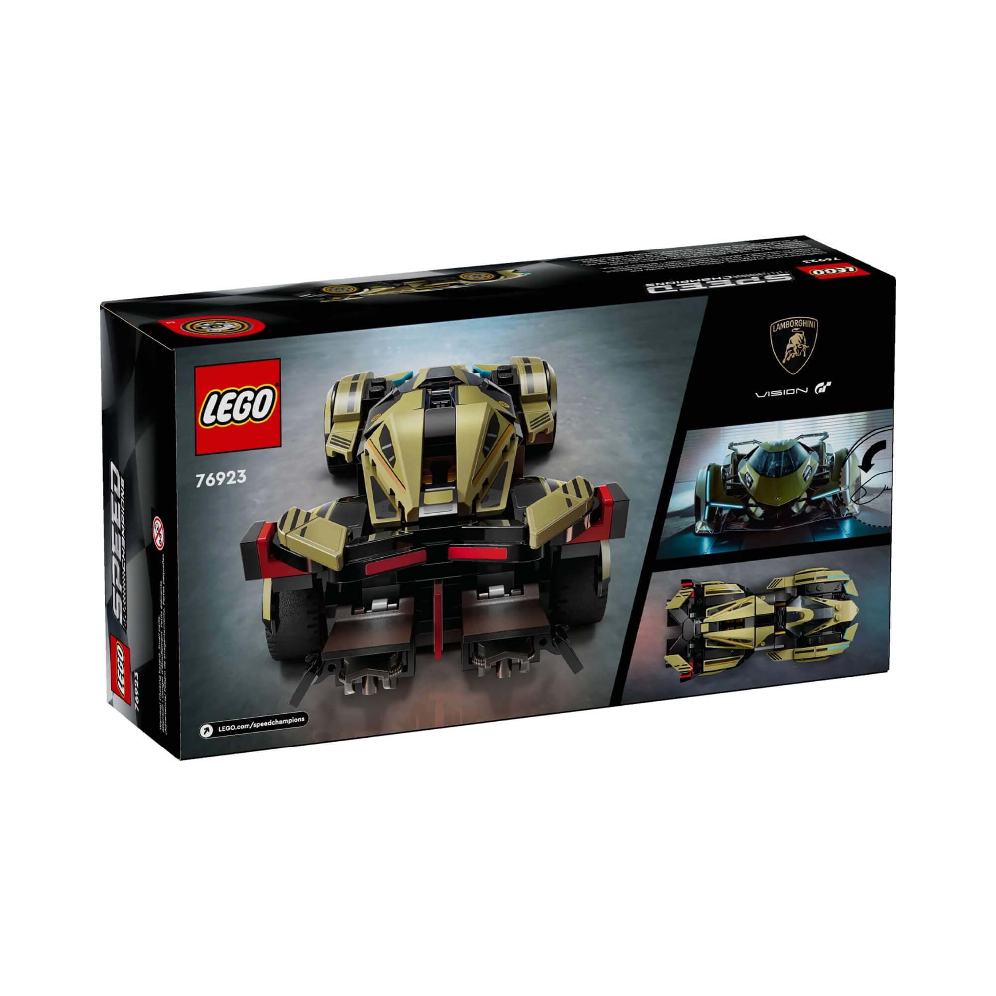 LEGO Speed Champions - Supercarro Lamborghini Lambo V12 Vision GT c/ 230 peças - 4111176923