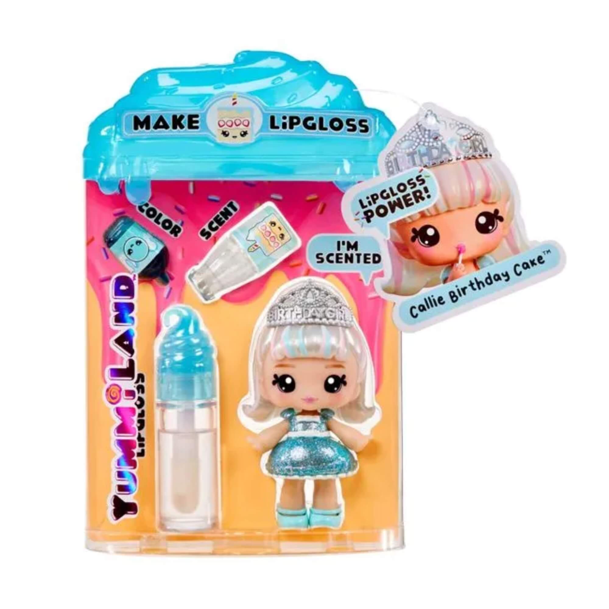 Boneca Yummiland Lipgloss - Callie Birthday Cake MGA - 4222120704