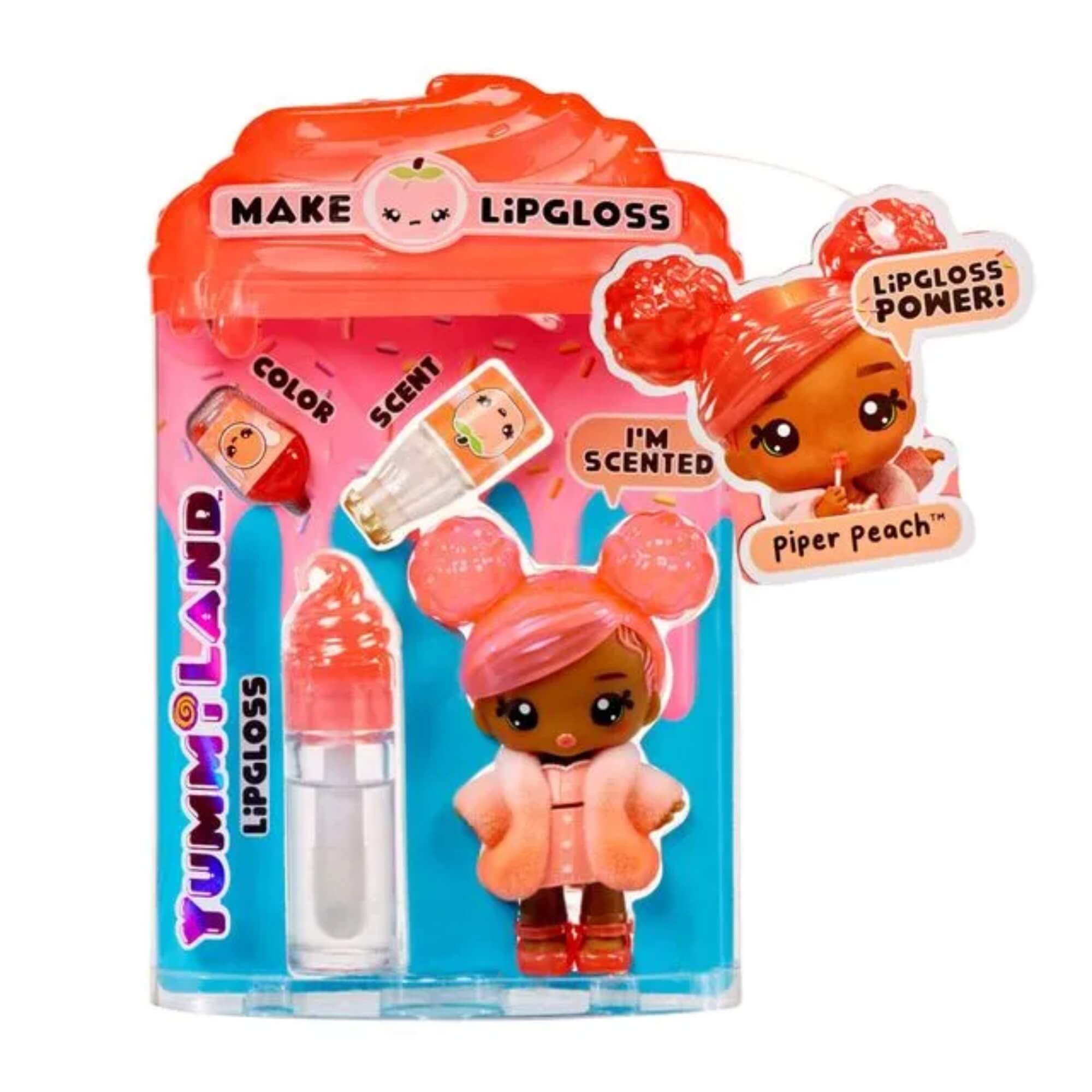 Boneca Yummiland Lipgloss - Piper Peach MGA - 4222120759