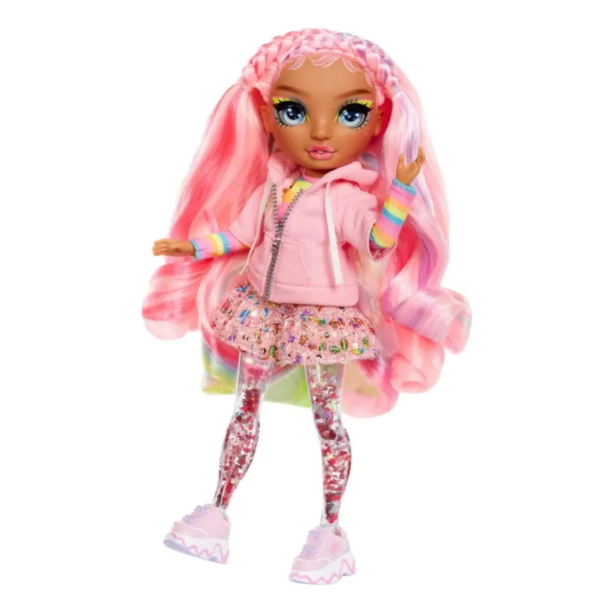 Boneca Rainbow High Sparkle e Shine Fashion Dolls Rosetta (Pink) MGA - 4222427780