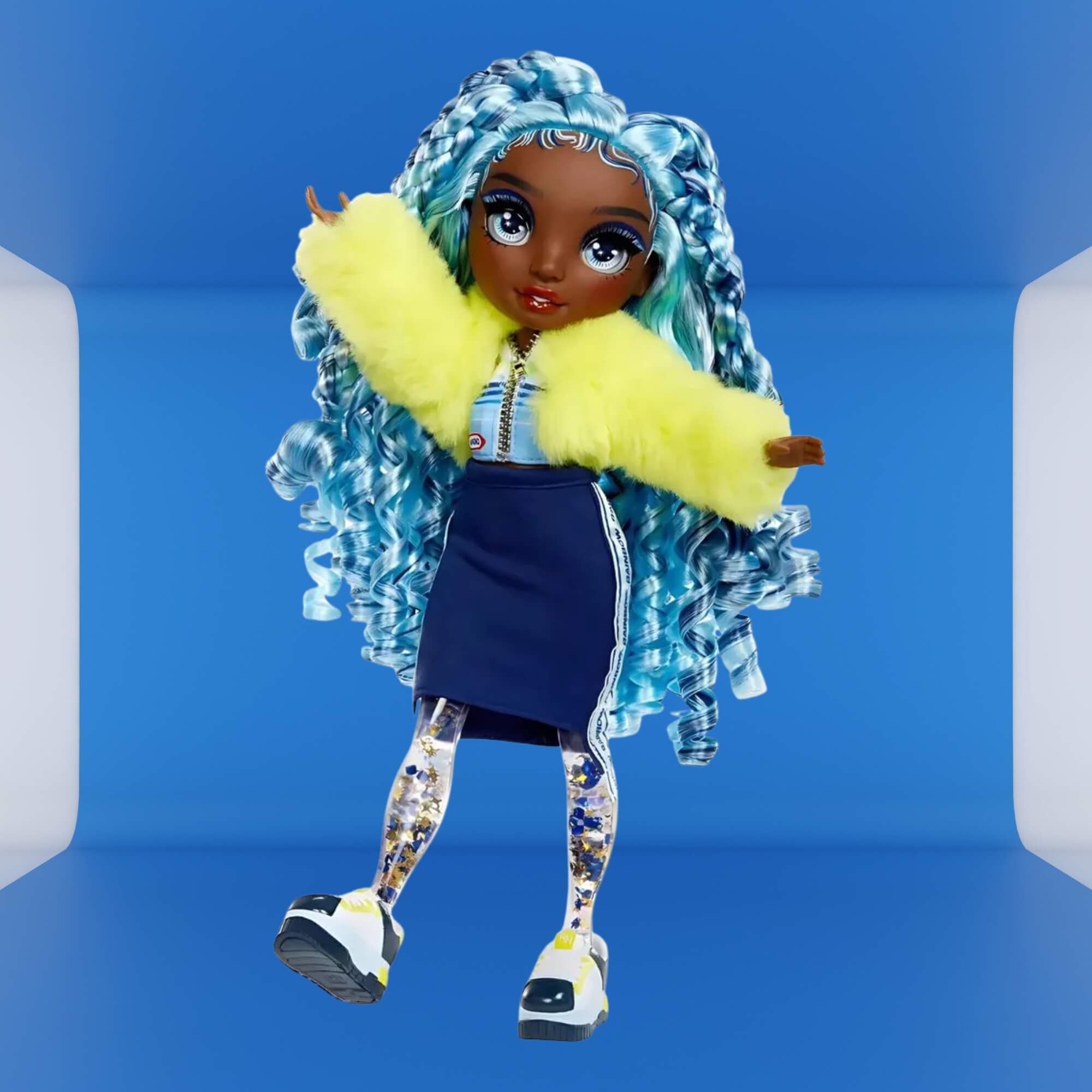 Boneca Rainbow High Sparkle e Shine Fashion Dolls Marina (Blue) MGA - 4222427797