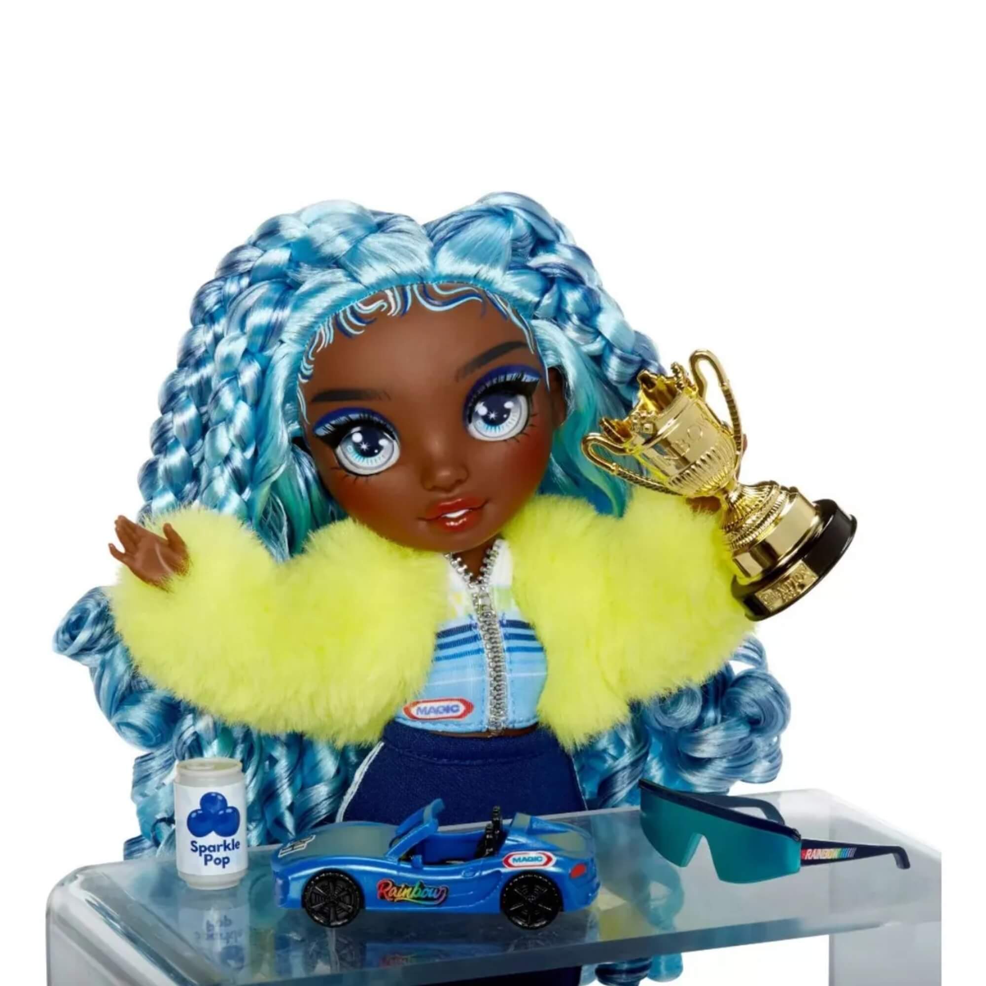 Boneca Rainbow High Sparkle e Shine Fashion Dolls Marina (Blue) MGA - 4222427797