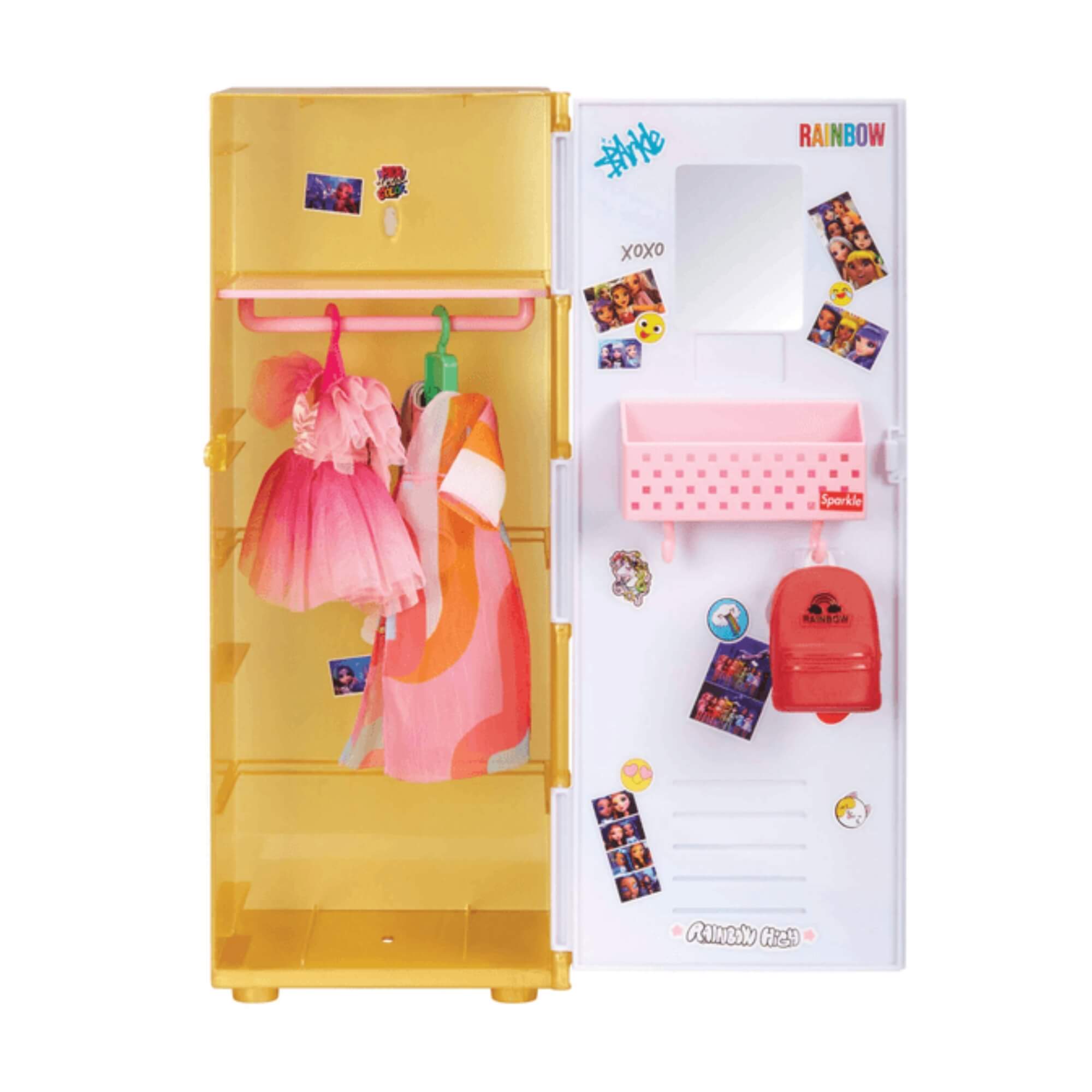 Brinquedo Infantil Rainbow High Design & Style - Playset Armário MGA - 4222507420