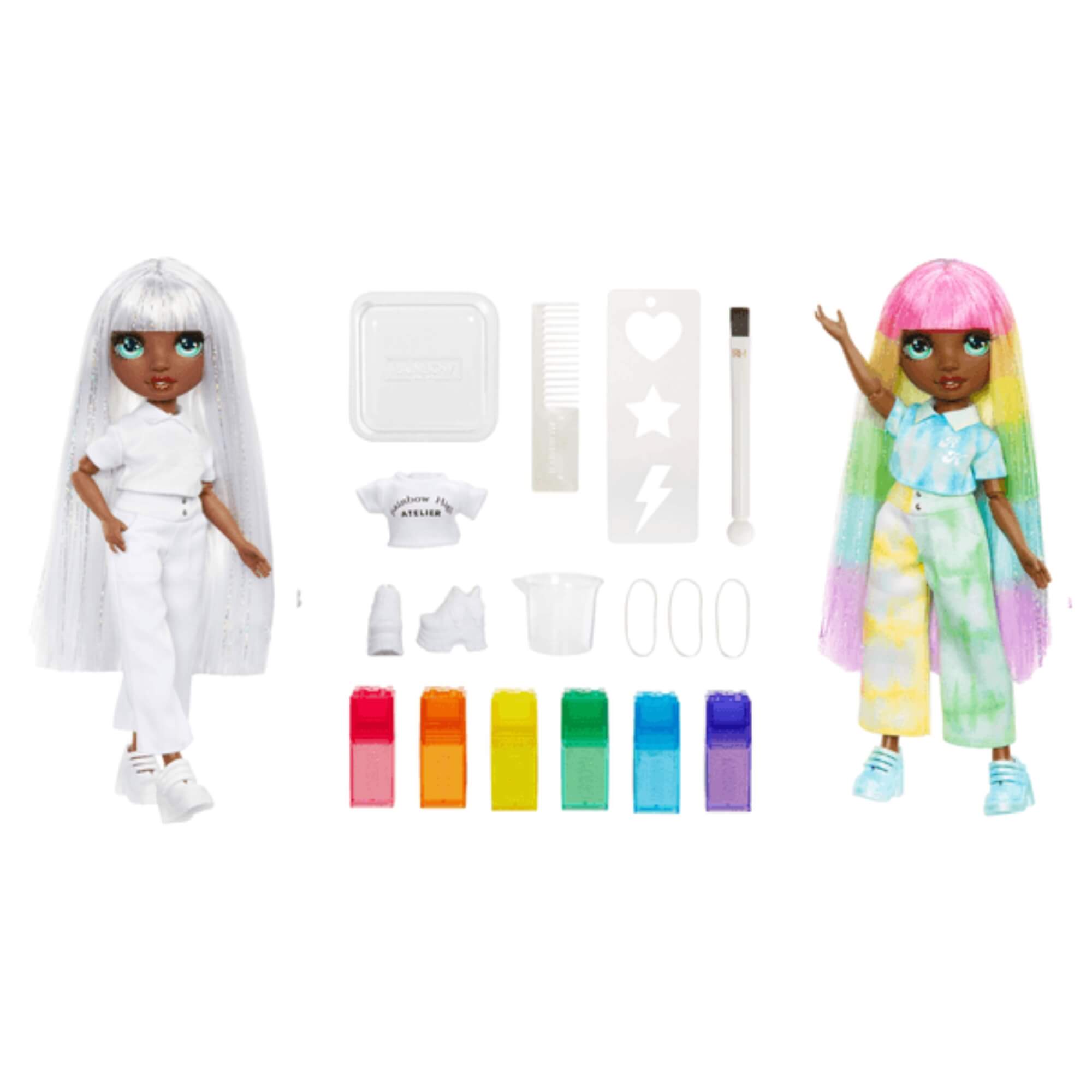 Boneca Rainbow High Watercolor & Create - Olhos Verdes MGA - 4222507734