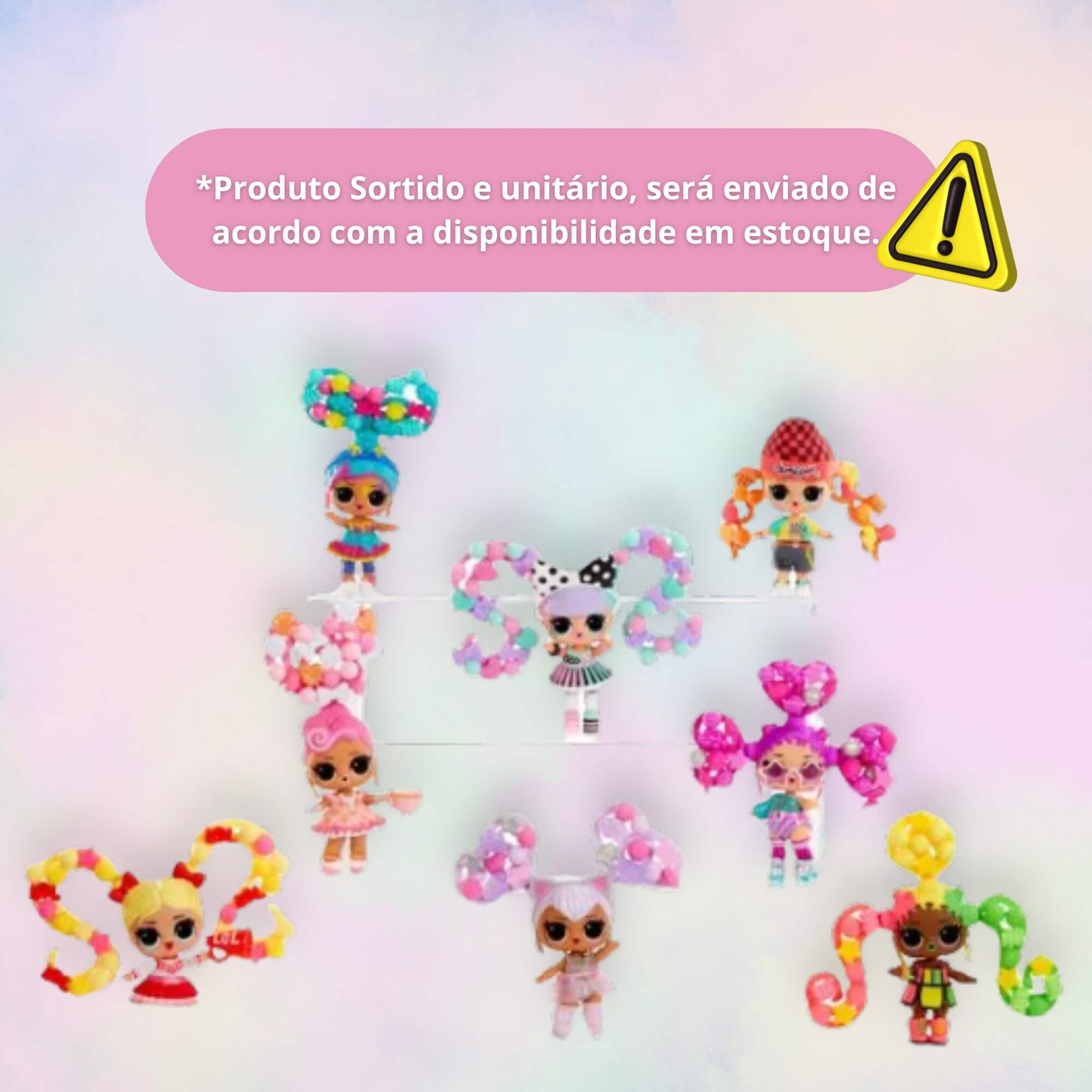 Boneca Infantil L.O.L. Surprise Hair Beads Tots - Sortida e Unitária MGA - 4222511205