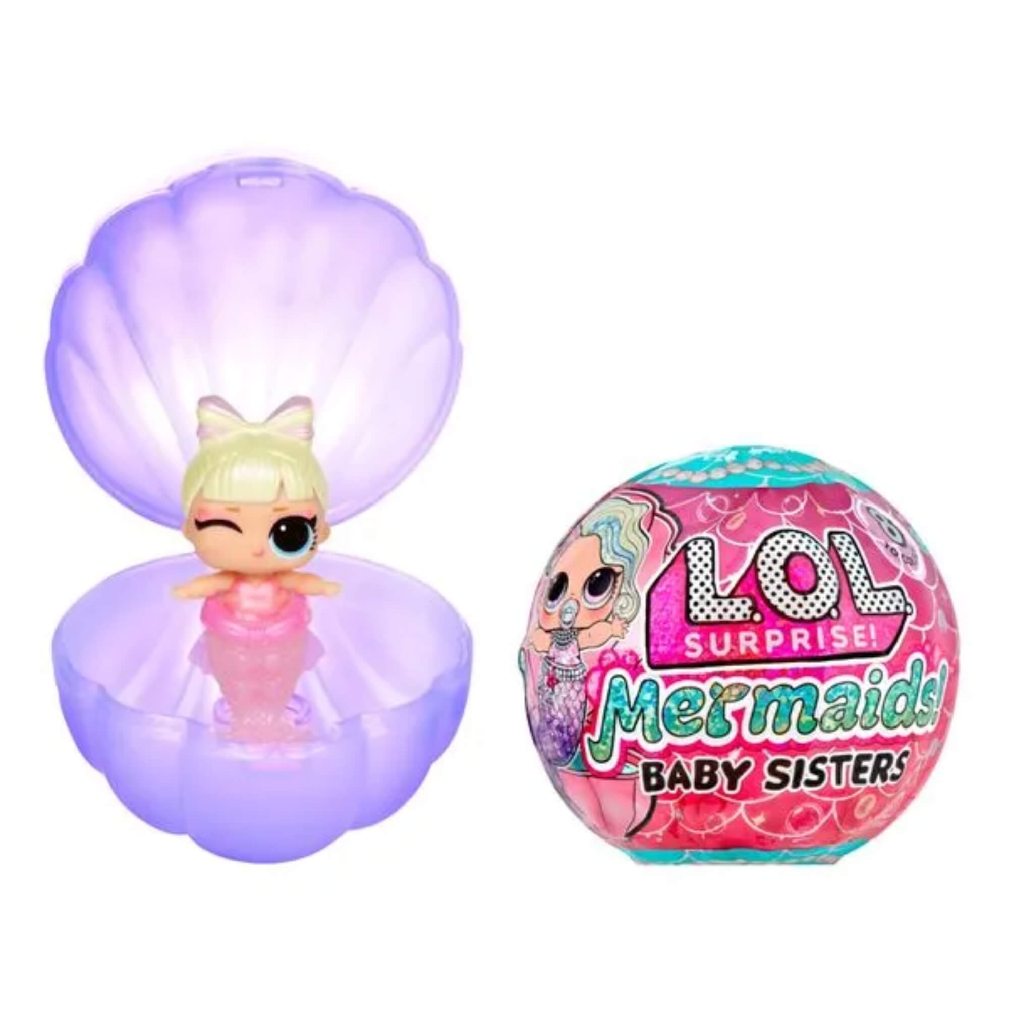 Boneca Infantil L.O.L. Surprise Mermaids Baby Sisters Sortida e Unitária MGA - 4222515760