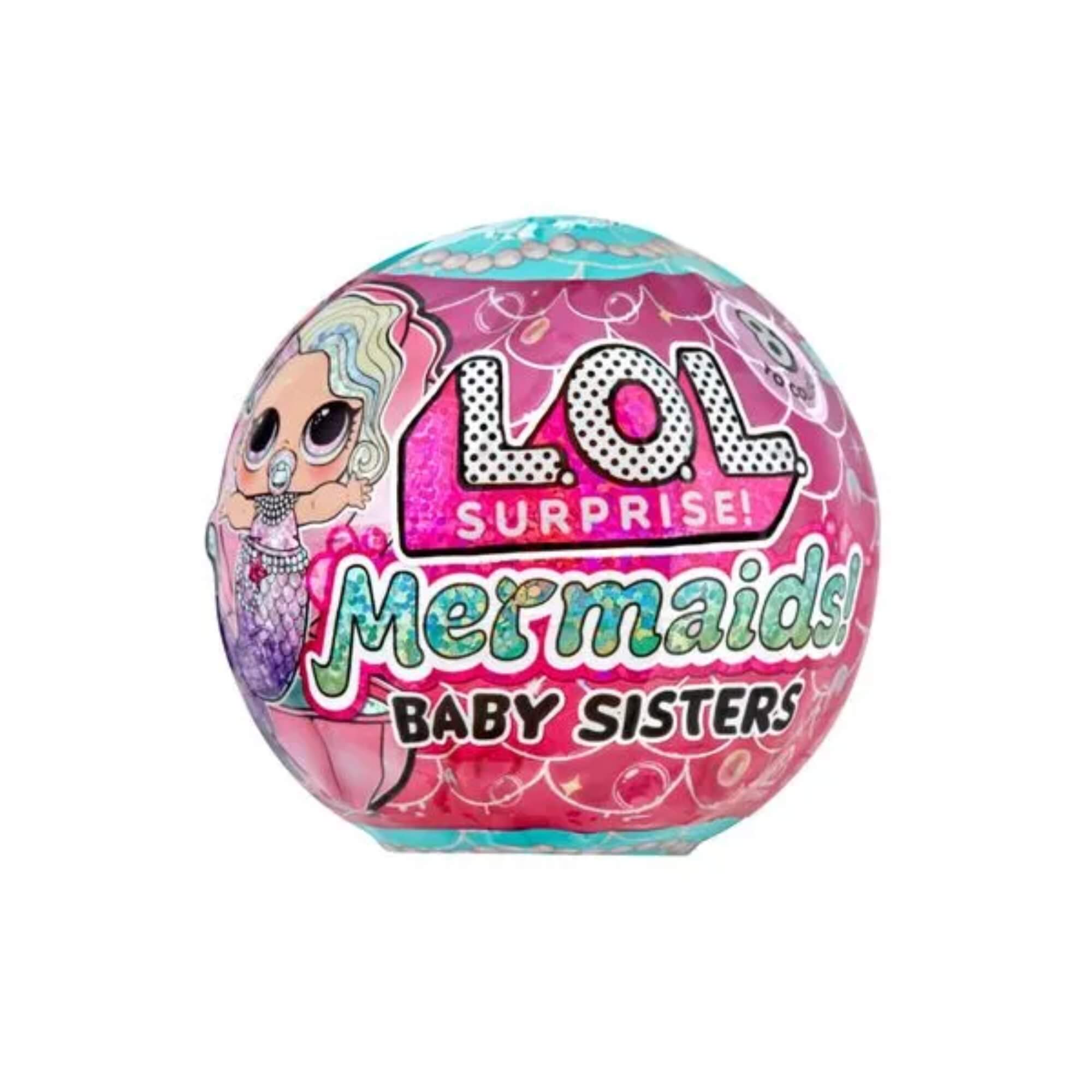 Boneca Infantil L.O.L. Surprise Mermaids Baby Sisters Sortida e Unitária MGA - 4222515760