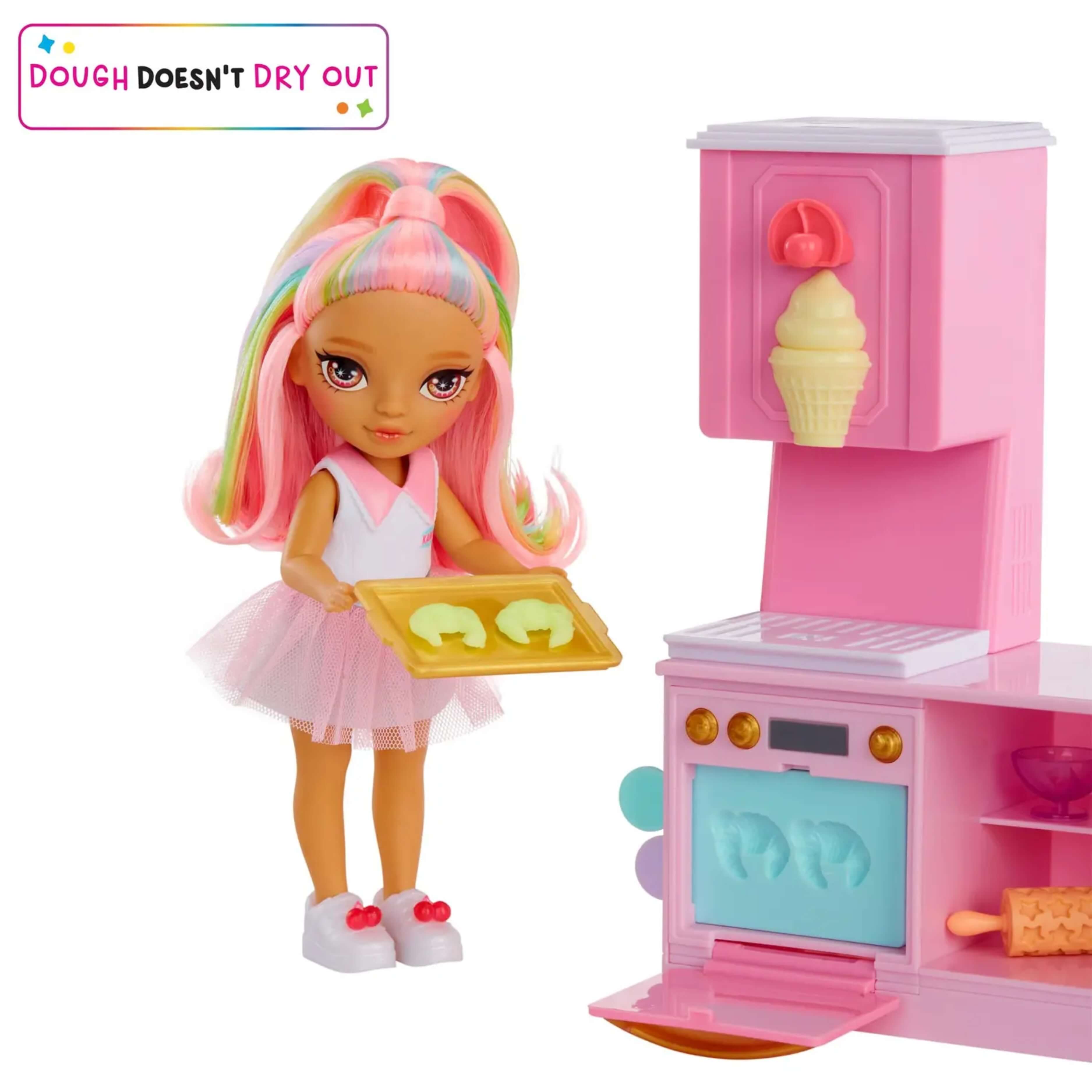 Brinquedo Infantil Playset Rainbow High Little Dessert Shop com Boneca Kandy MGA - 4222522058