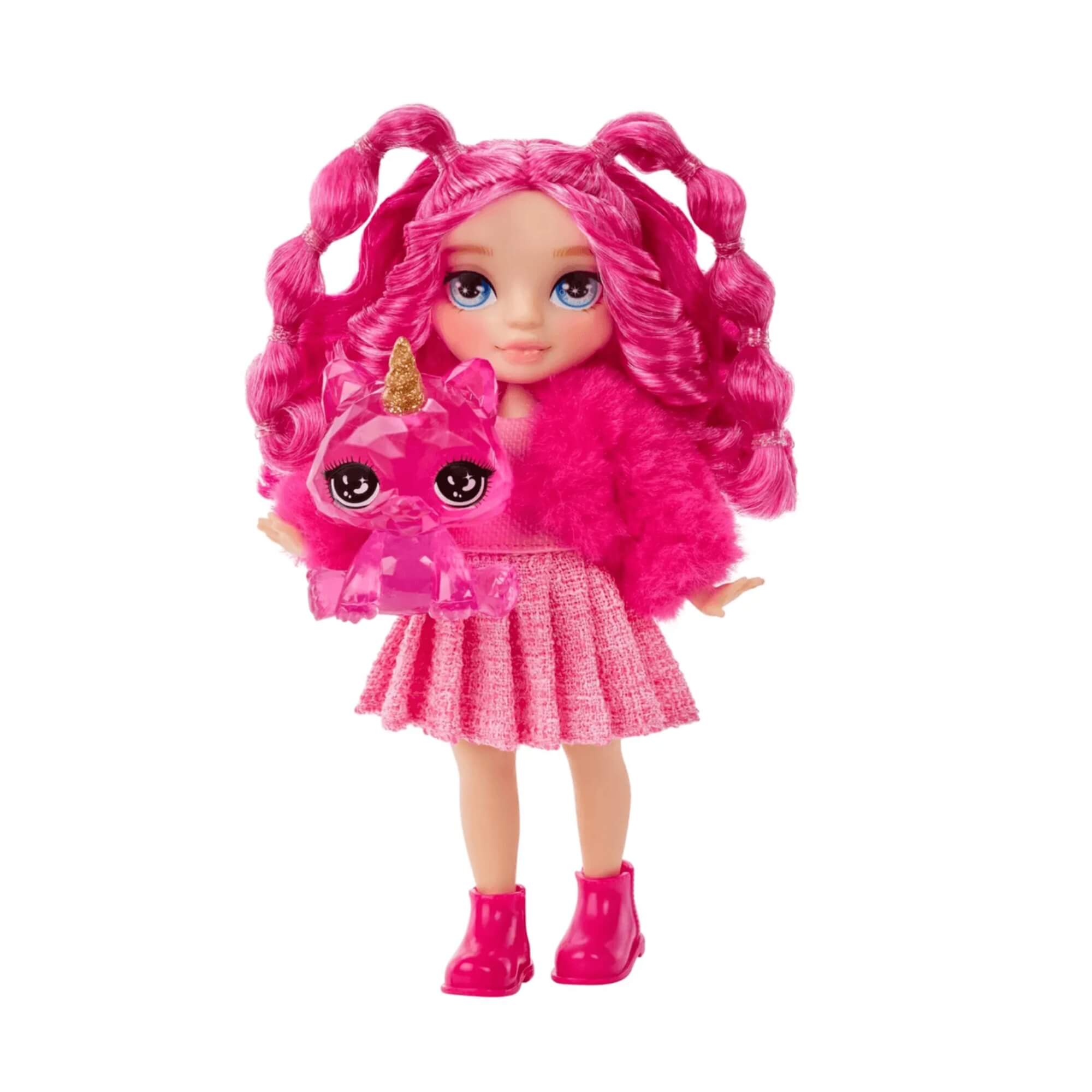 Boneca Rainbow High Littles Dolls Monroe - Magenta 14cm MGA - 4222531180