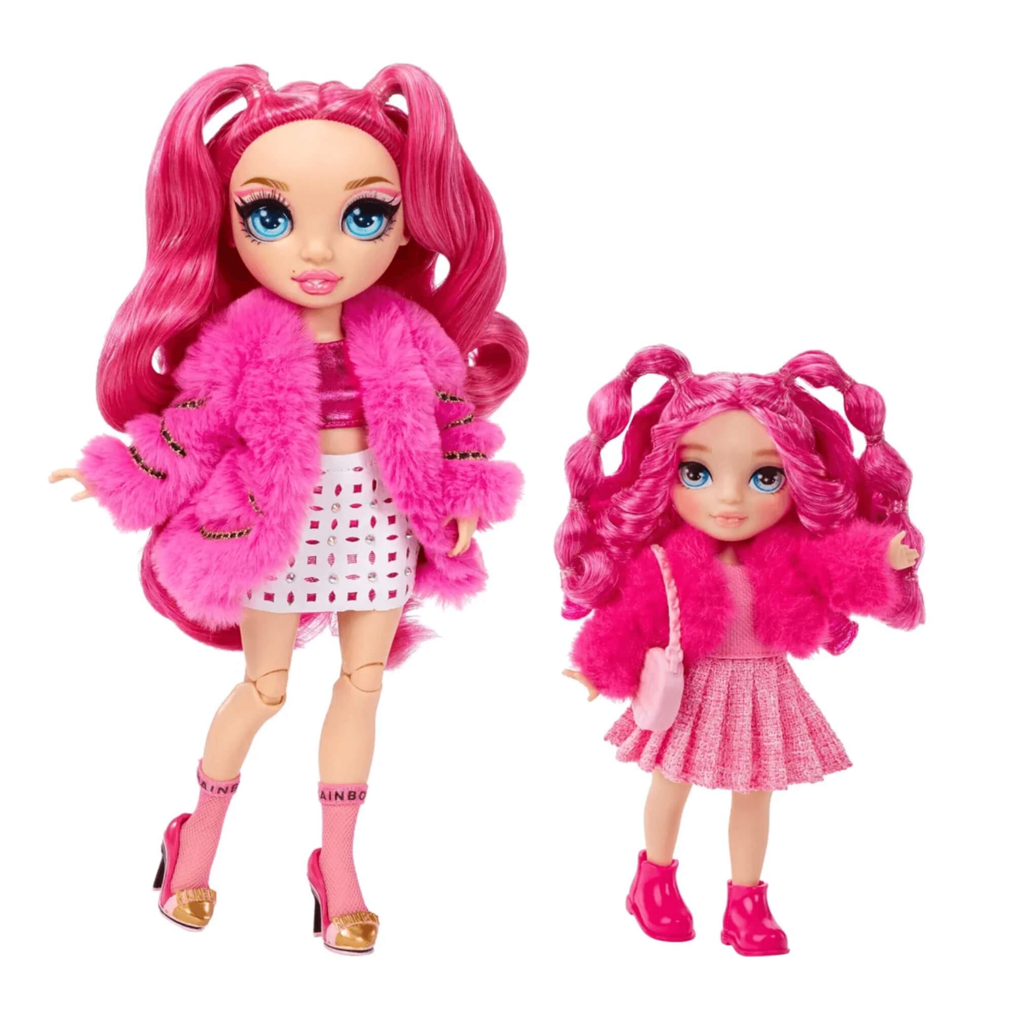 Boneca Rainbow High Littles Dolls Monroe - Magenta 14cm MGA - 4222531180