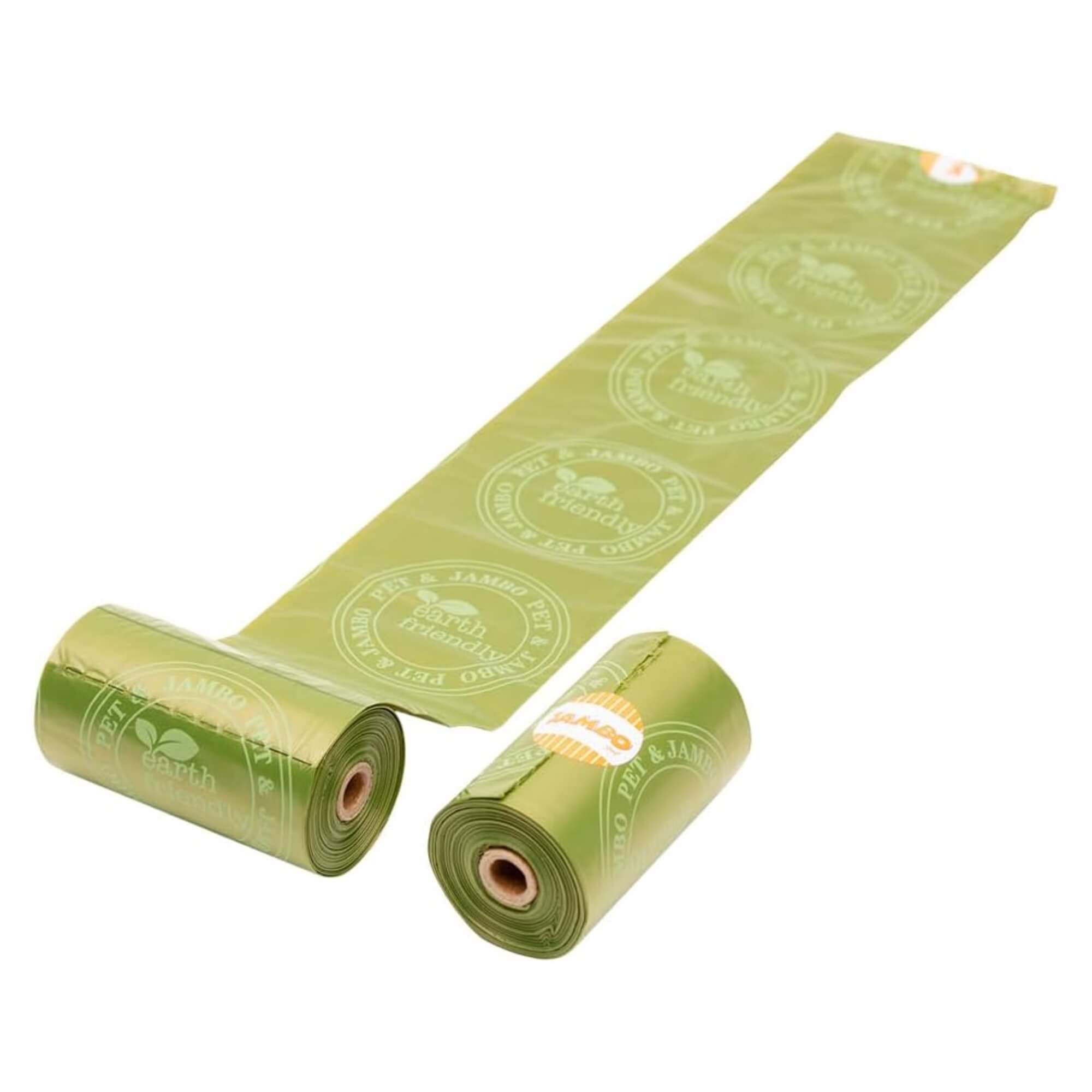 Refil Bio Eco Green 4 Rolos de Saquinhos Higiênicos Degradáveis Jambo Pets - 11326