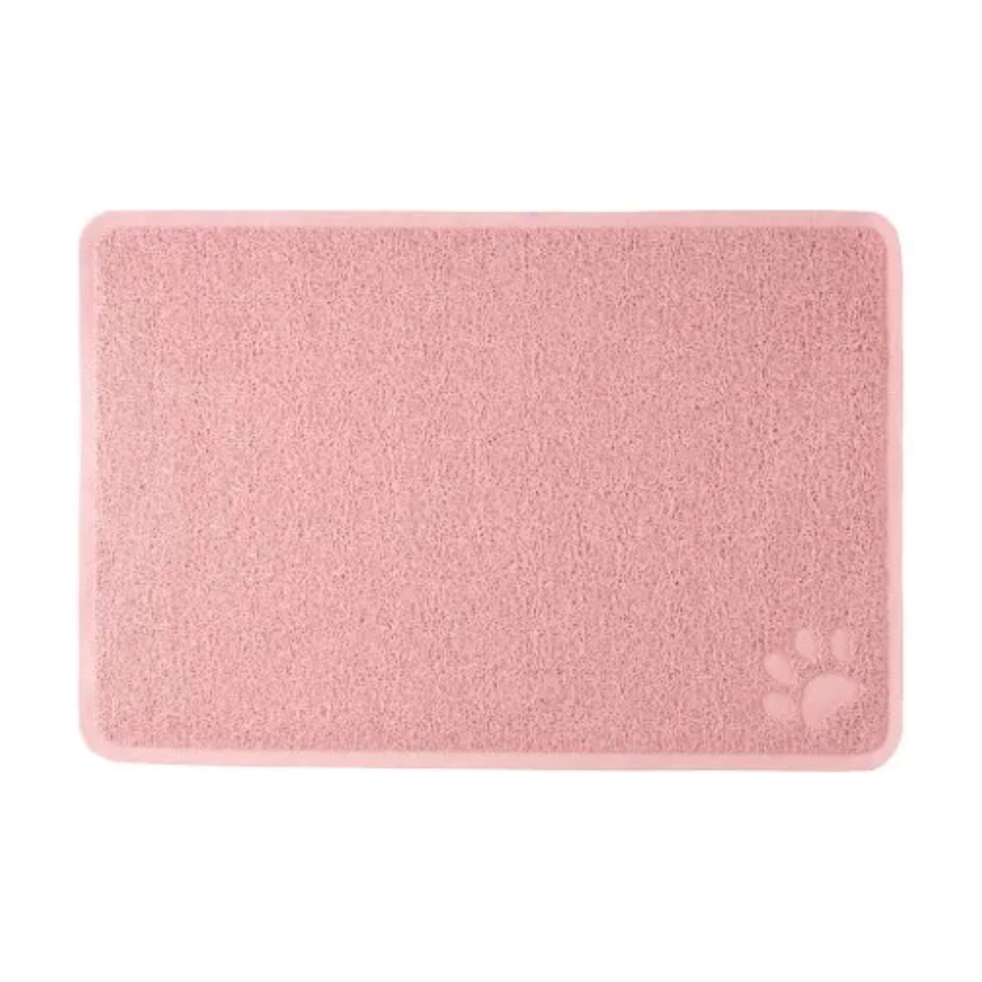 Tapete Pet para Alimentação Retangular na cor Rosa Jambo Pets - 11508