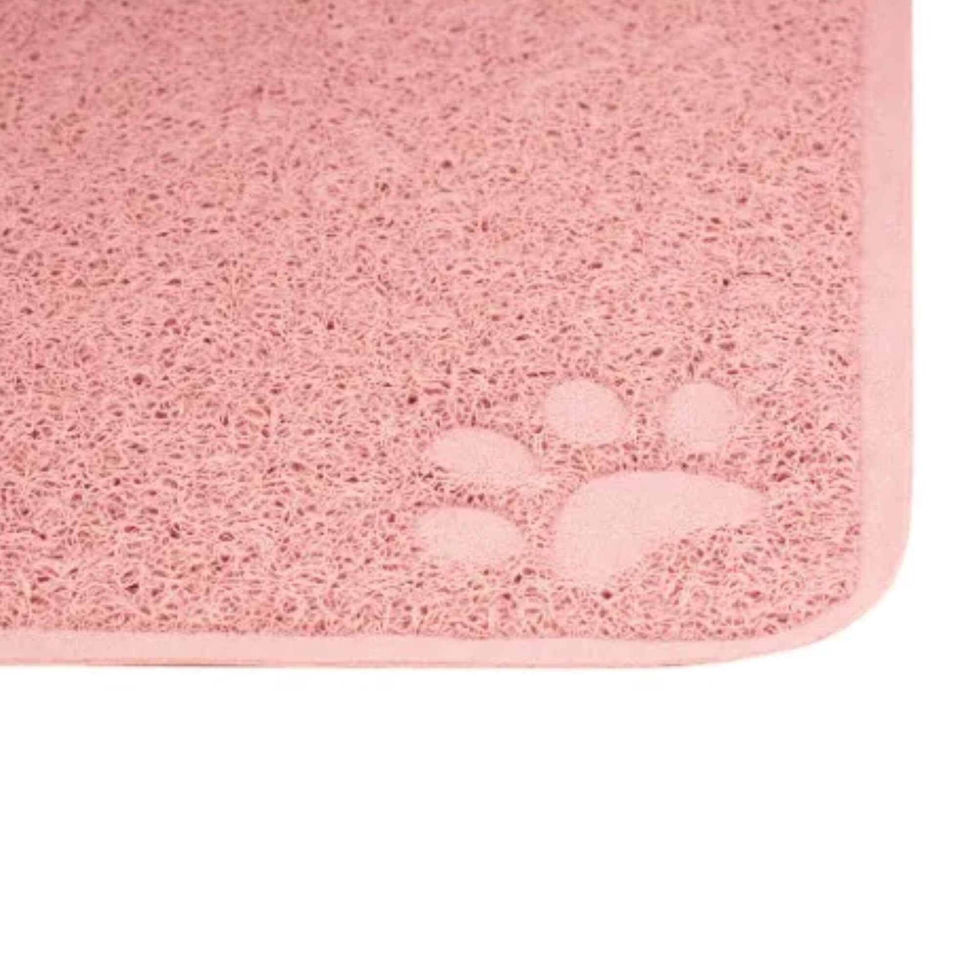 Tapete Pet para Alimentação Retangular na cor Rosa Jambo Pets - 11508