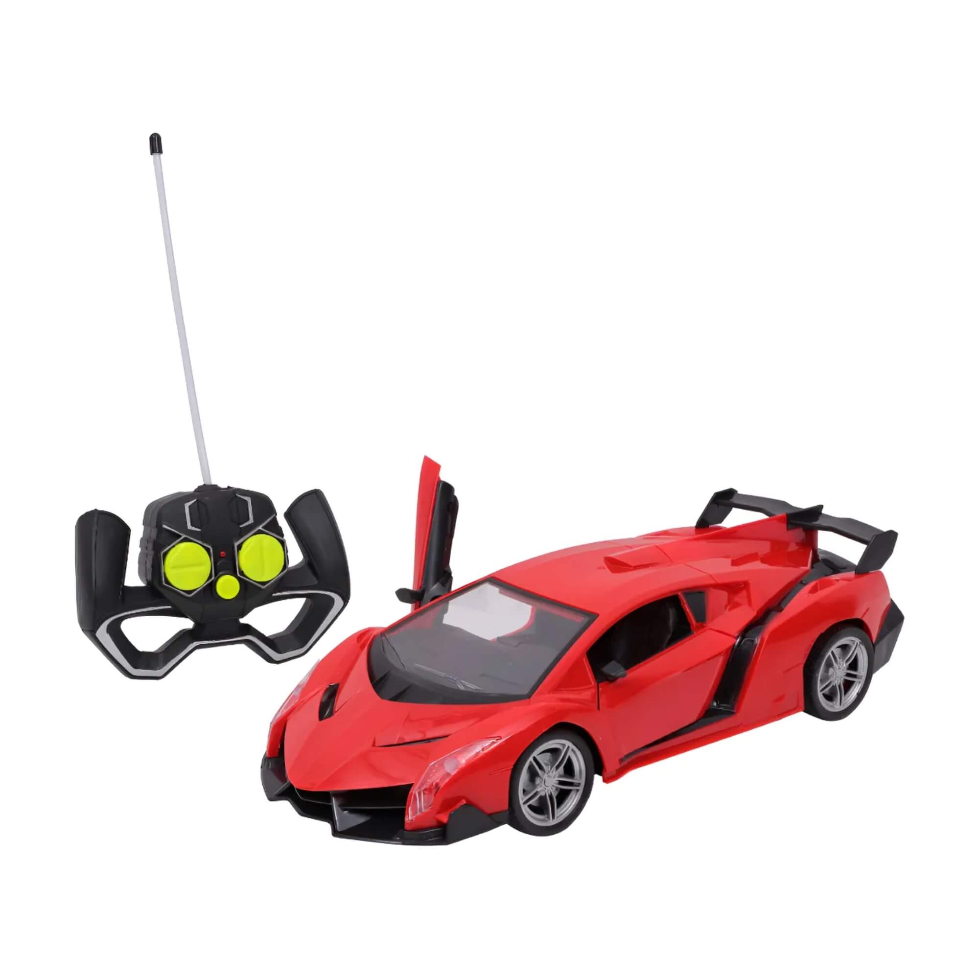 Brinquedo Infantil Carrinho de Controle Remoto Super Sport Vermelho Zippy Toys - 10499