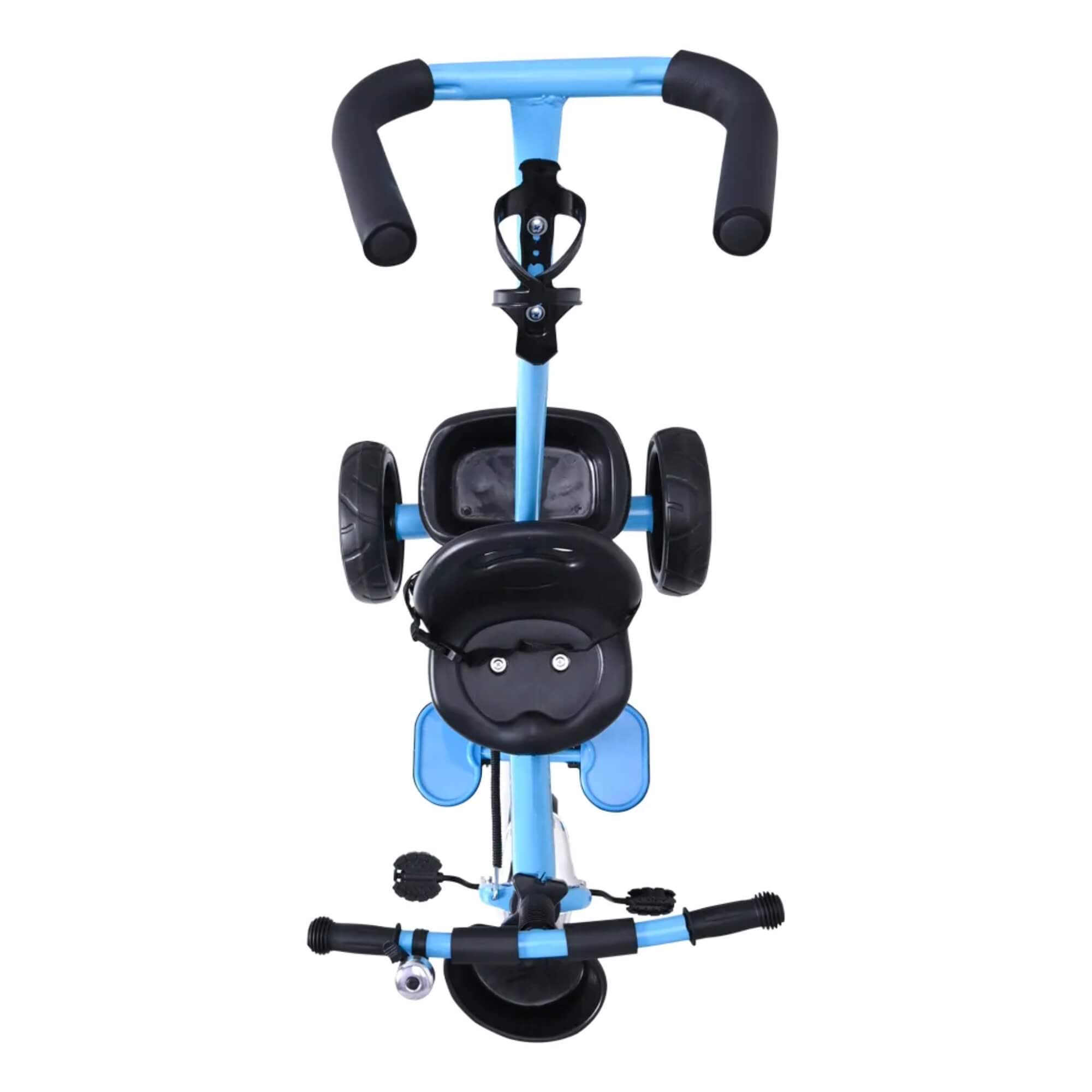 Triciclo Infantil com Apoiador Azul Zippy Toys - 7630