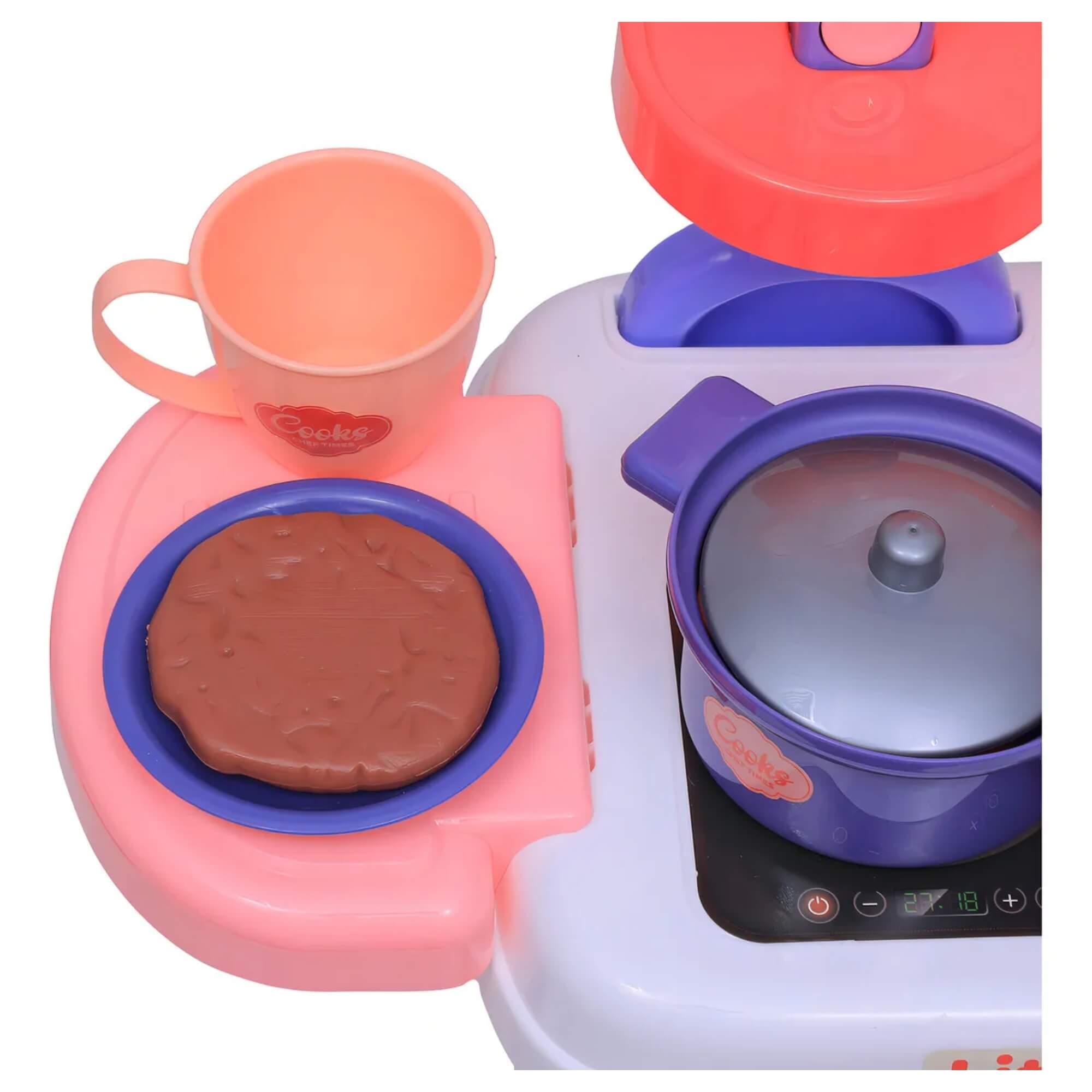 Brinquedo Infantil Maleta de Cozinha 3 em 1 c/ 36 Peças Zippy Toys - 10329